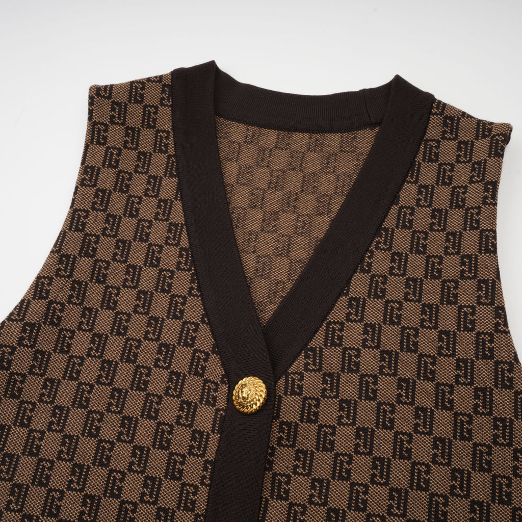 Σετ Ασορτί Μπλούζας Και Παντελονιού Cyrielle Monogram-Jacquard