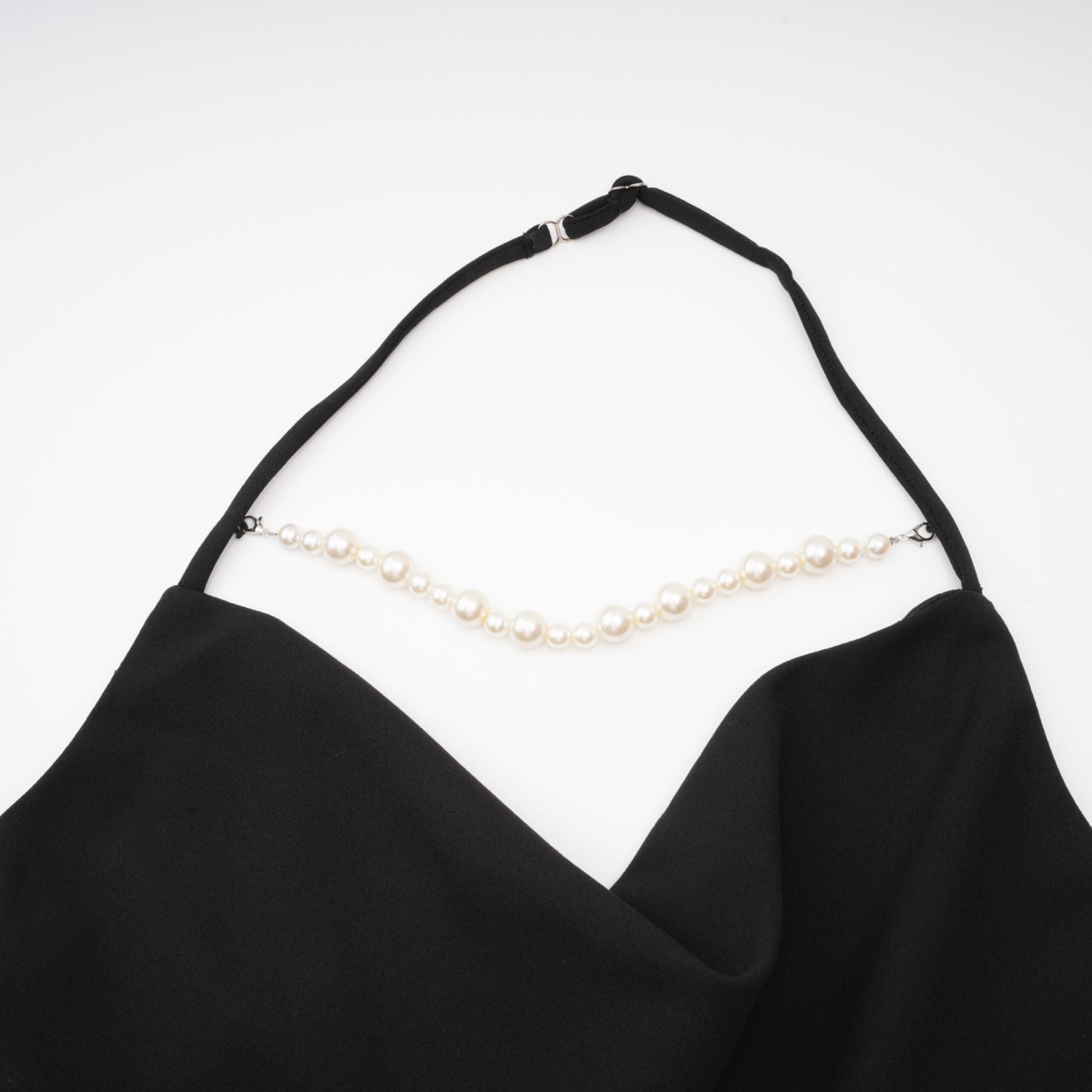 Μίνι Φόρεμα Filomena Με Ψεύτικο Φιόγκο Και Λεπτομέρειες Από Μαργαριτάρι