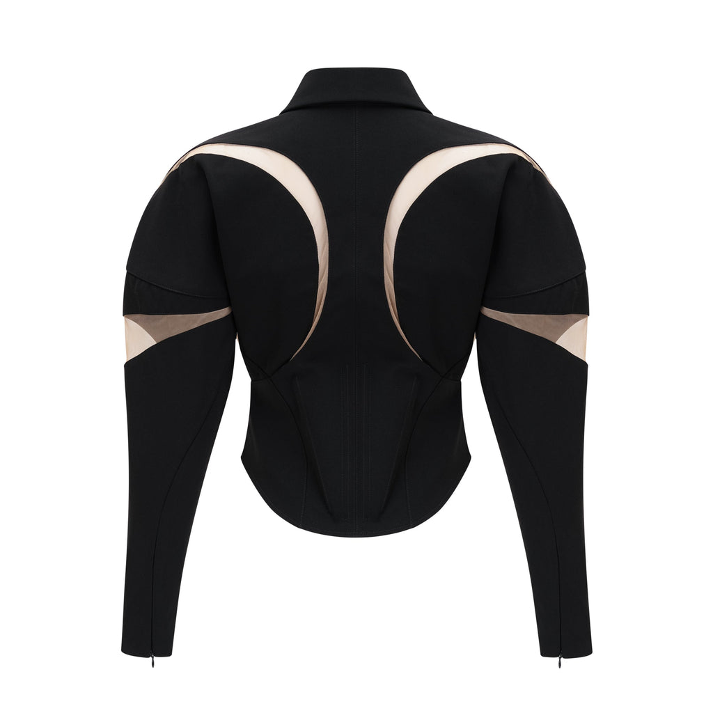 Chicca Μπουφάν Κορσέ Με Πάνελ