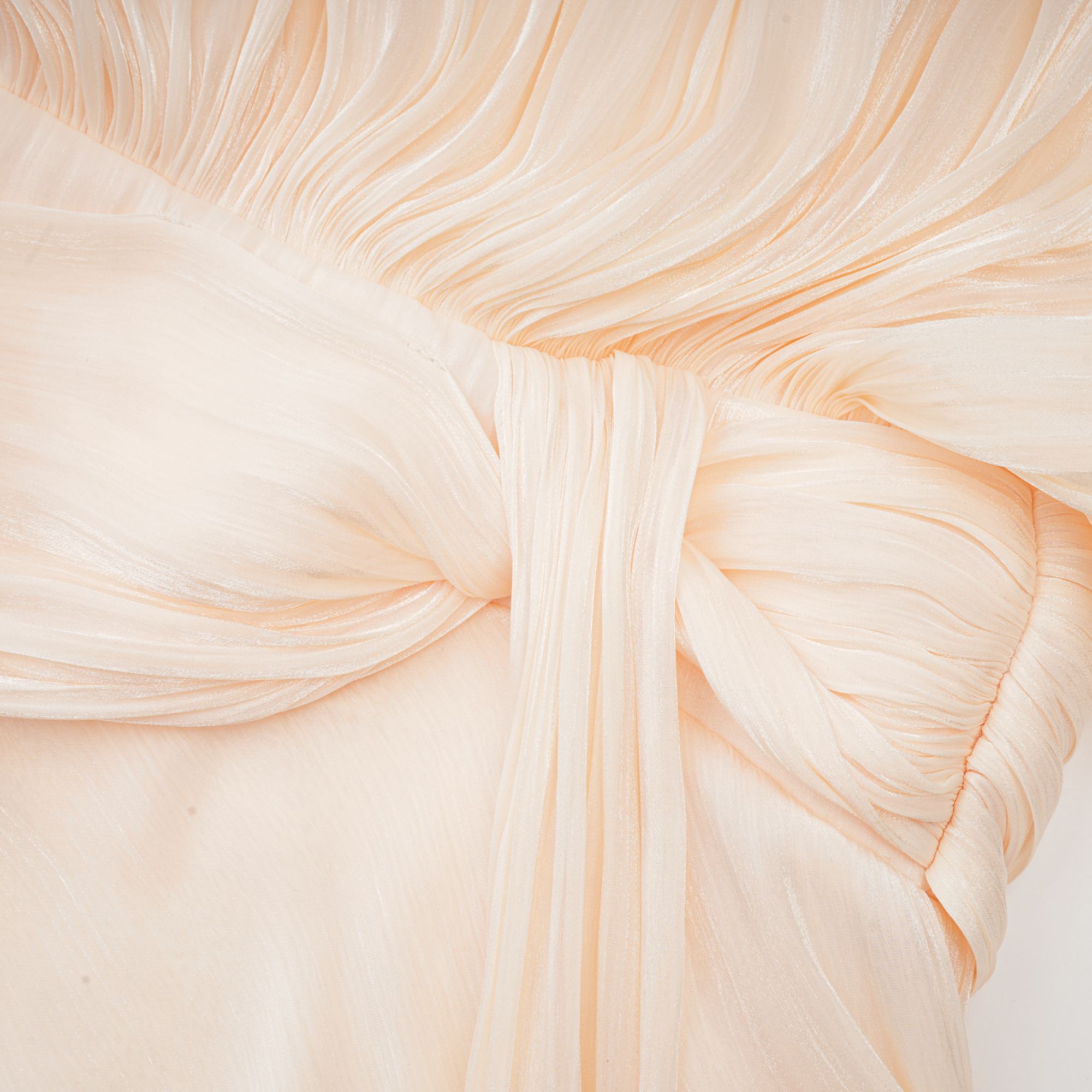 Μίνι Φόρεμα Με Βολάν Και Πλισέ Τελείωμα Eugénie Neutral