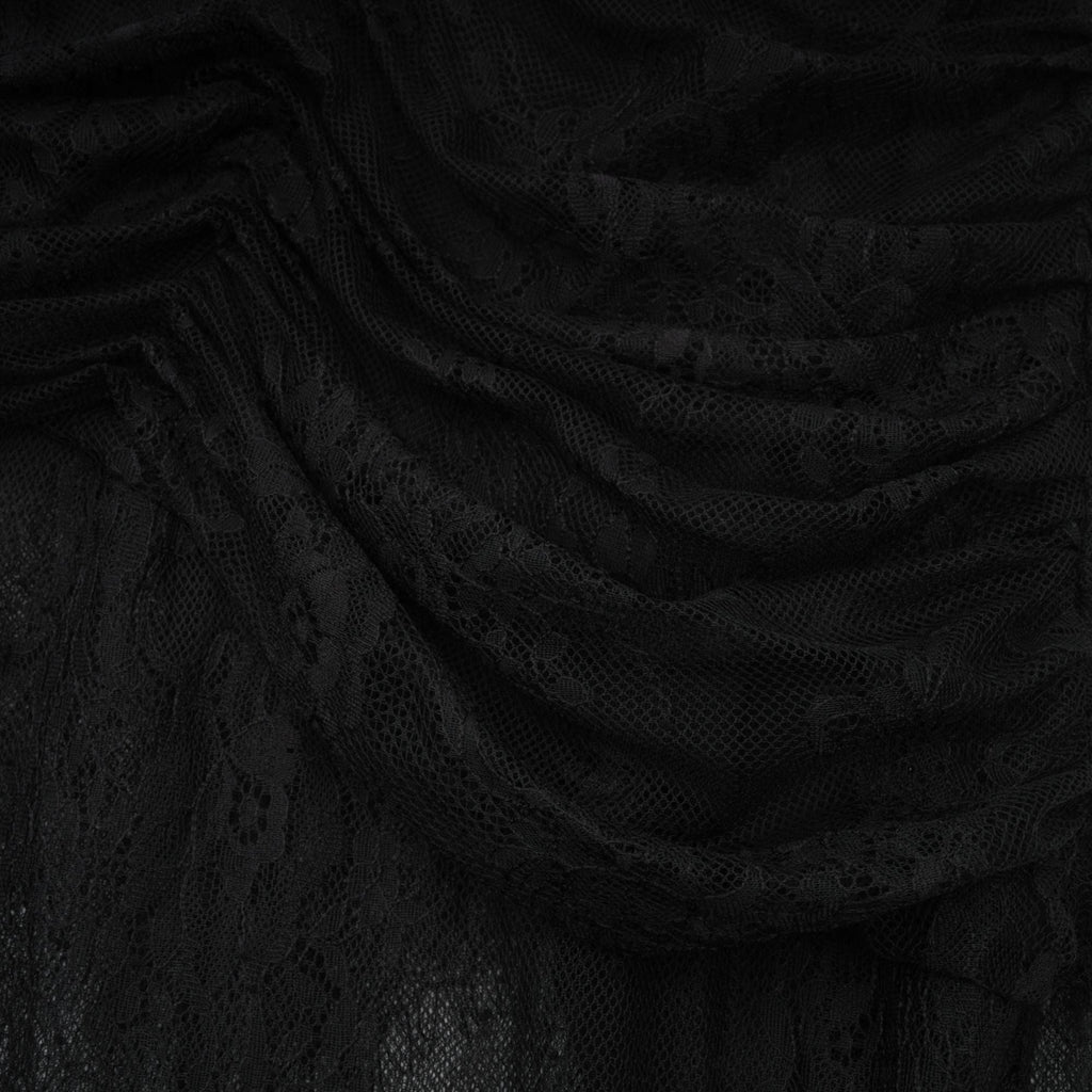 Μαύρο Φόρεμα Jeanne Με Έναν Ώμο Και Μάξι Λαιμόκοψη