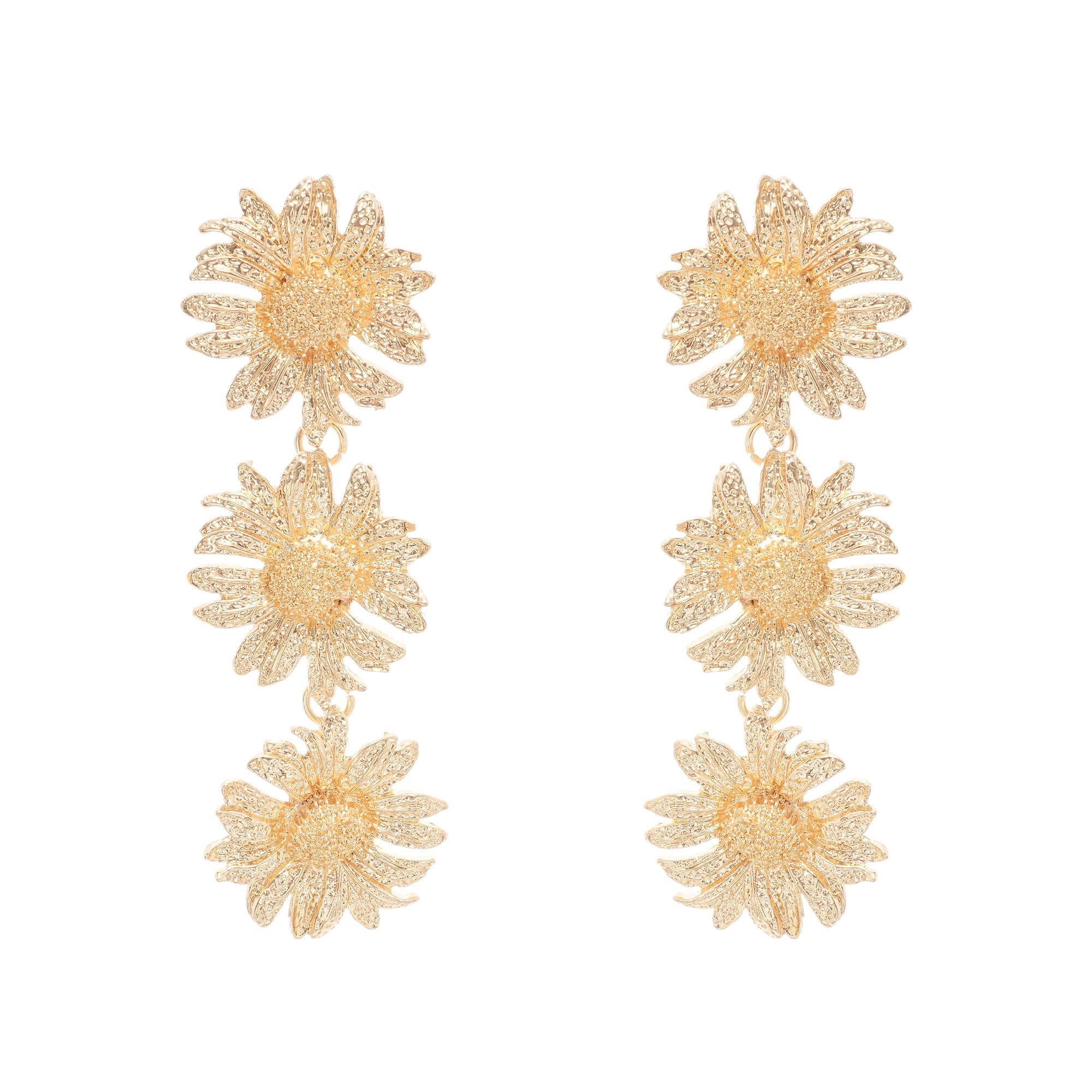 Σκουλαρίκια Με Ηλιοτρόπια Eleonore