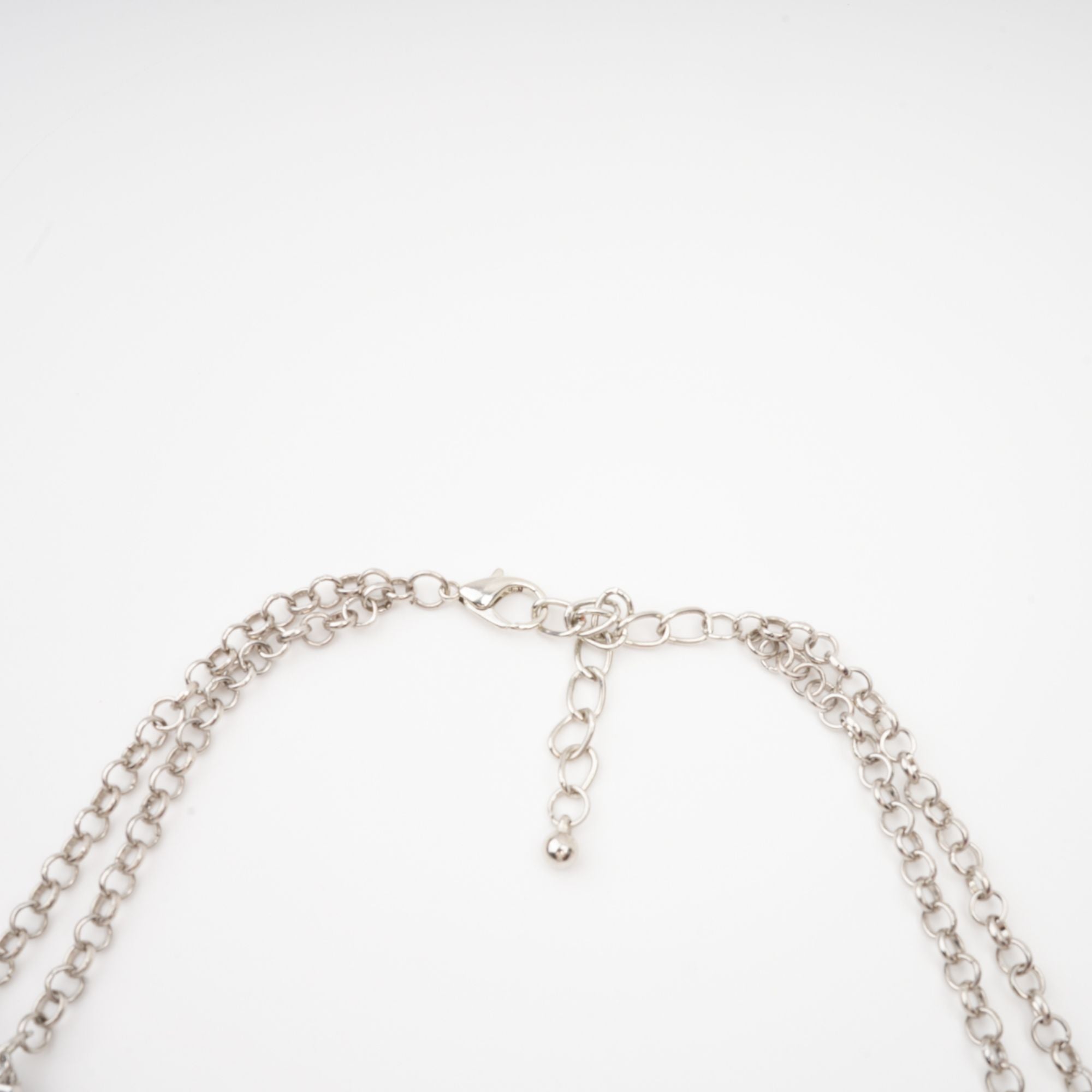 Κολιέ Perrine Με Ψεύτικες Μαργαριτάρια Και Στρας