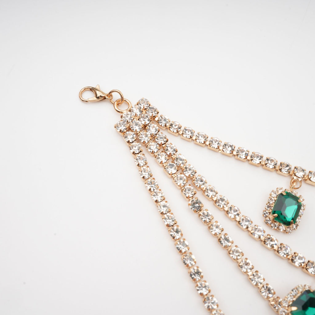 Κολιέ Με Κρυστάλλινα Κλιμακωτά Frederica