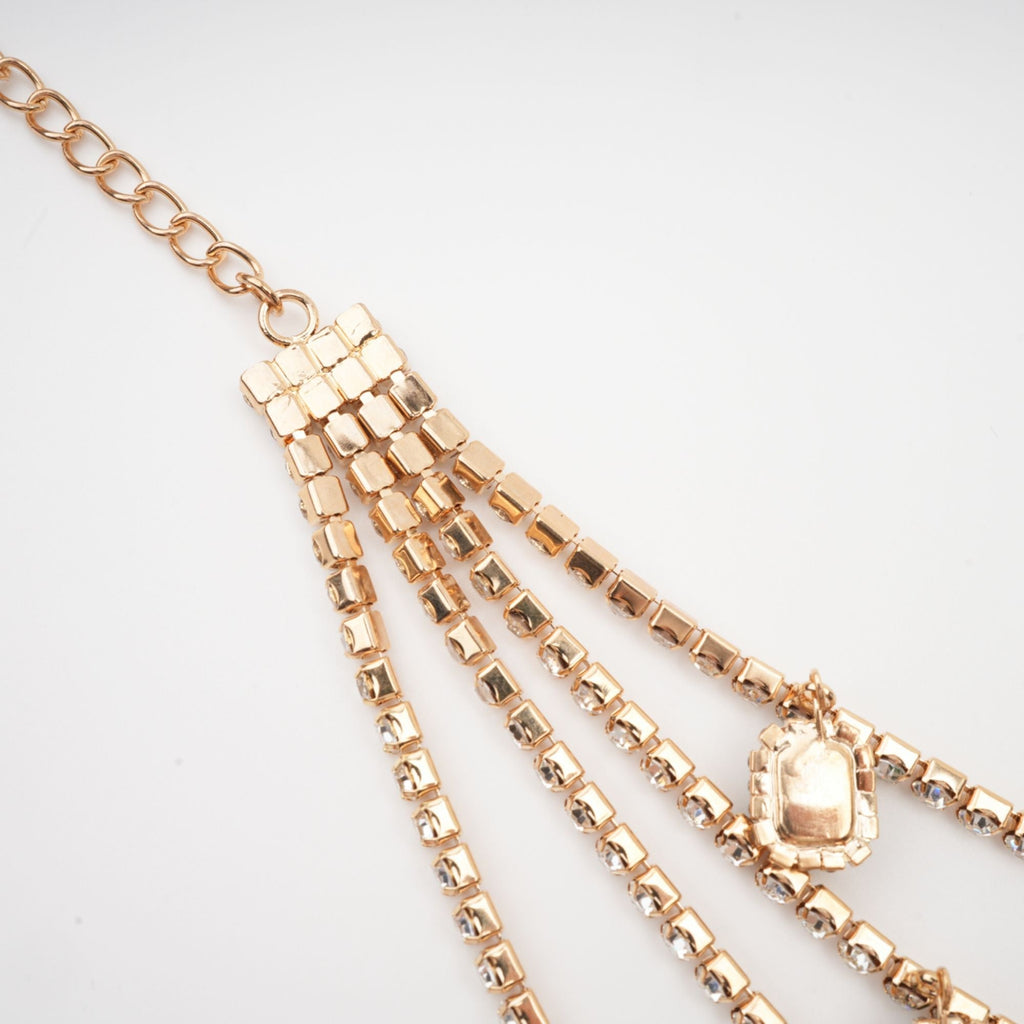 Κολιέ Με Κρυστάλλινα Κλιμακωτά Frederica