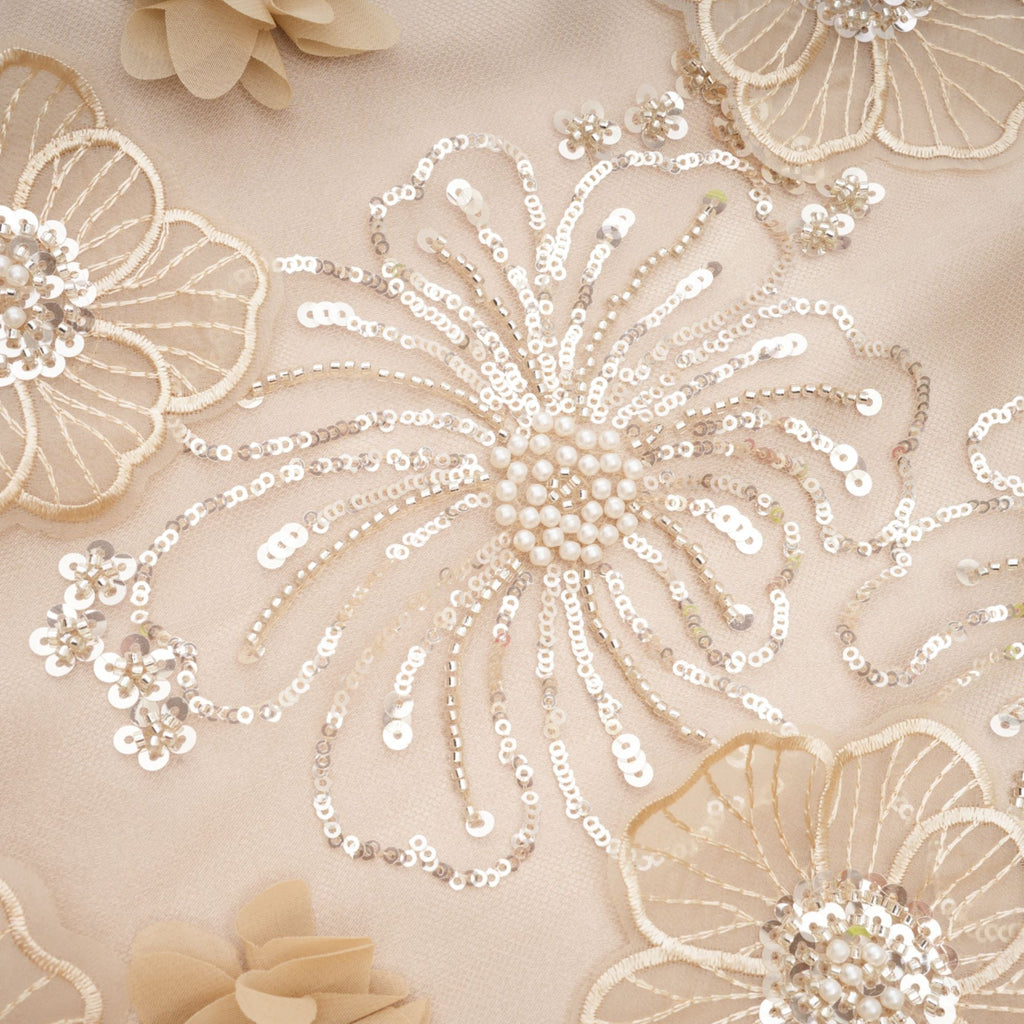 Μίνι Φόρεμα Liane Με Φλοράλ Κέντημα