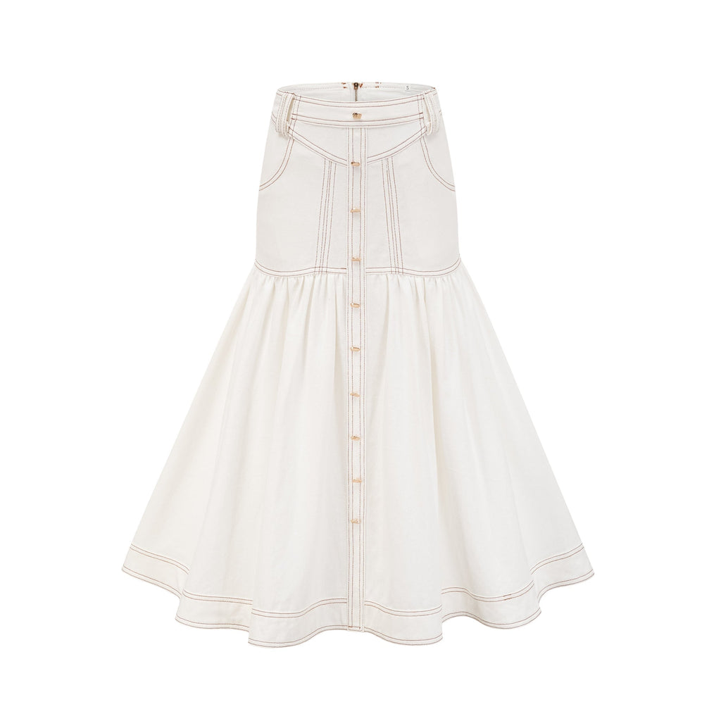 Σετ Ασορτί Μπλούζας Και Φούστας Brielle Denim ®