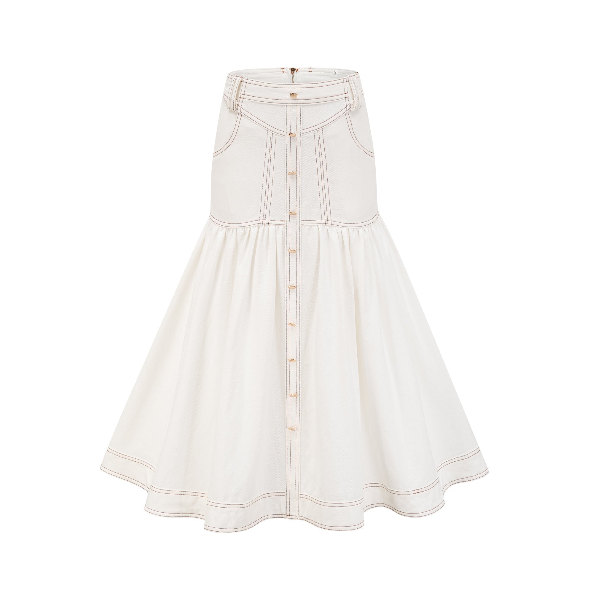 Σετ Ασορτί Μπλούζας Και Φούστας Από Τζιν Brielle