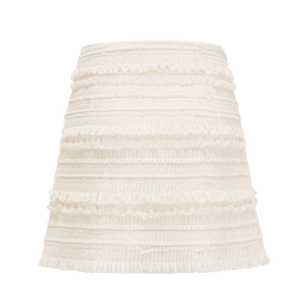 Σετ Ασορτί Μπλούζας Και Φούστας Leonida Με Βολάν