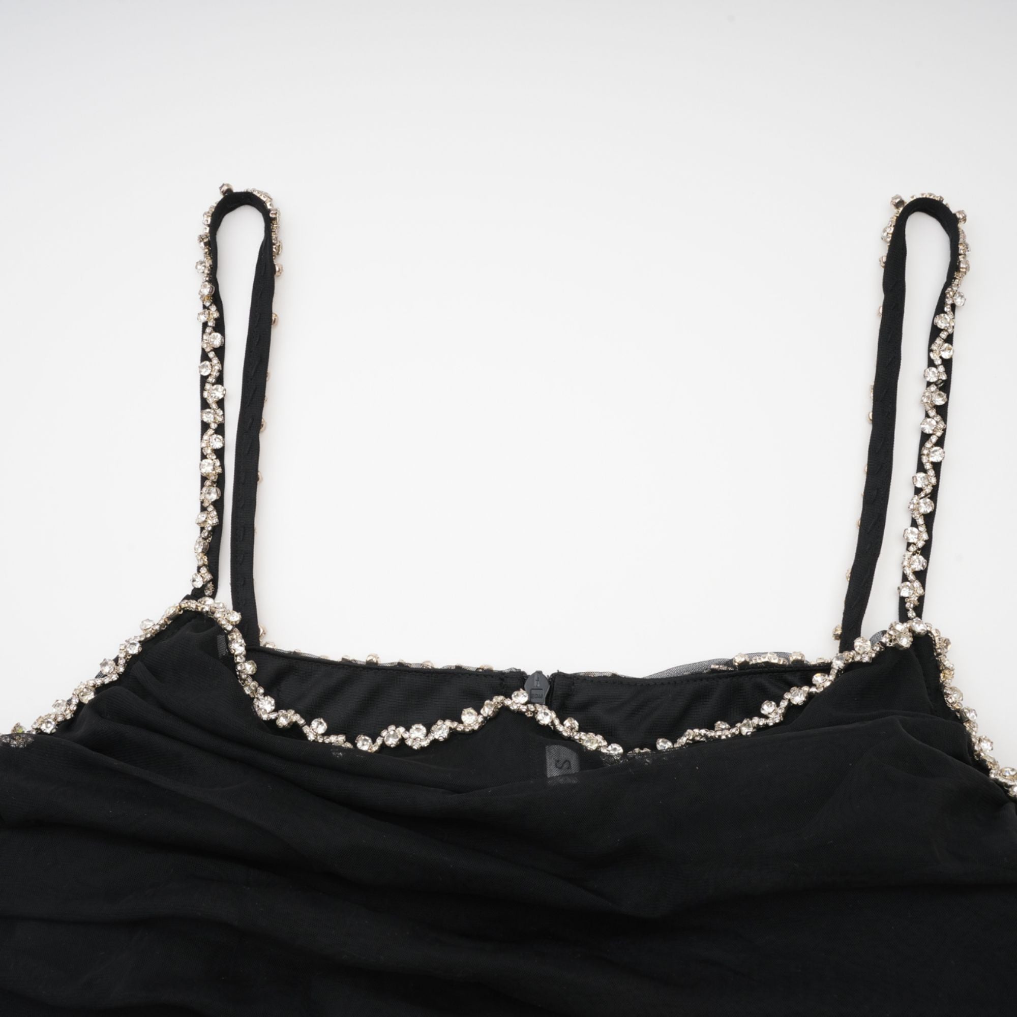 Μίνι Φόρεμα Από Τούλι Με Κέντημα Catriona