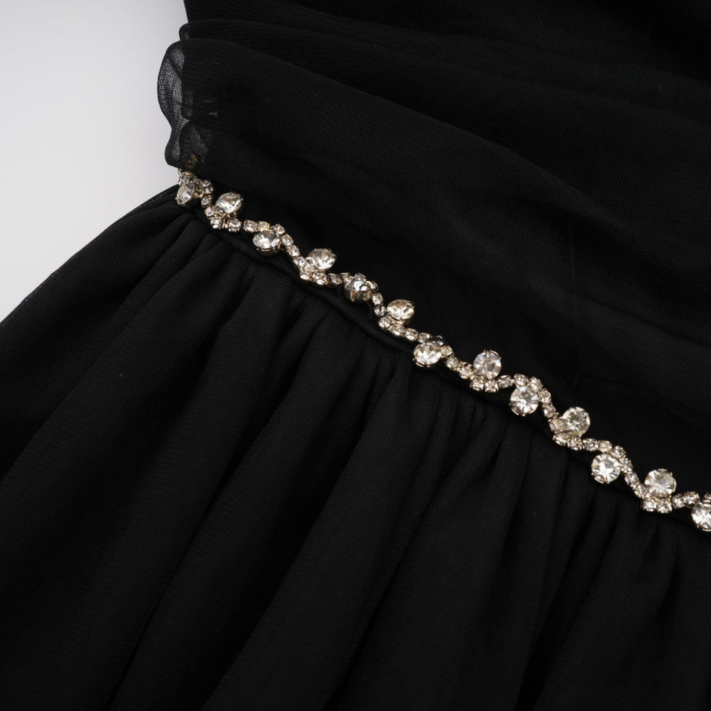 Μίνι Φόρεμα Από Τούλι Με Κέντημα Catriona