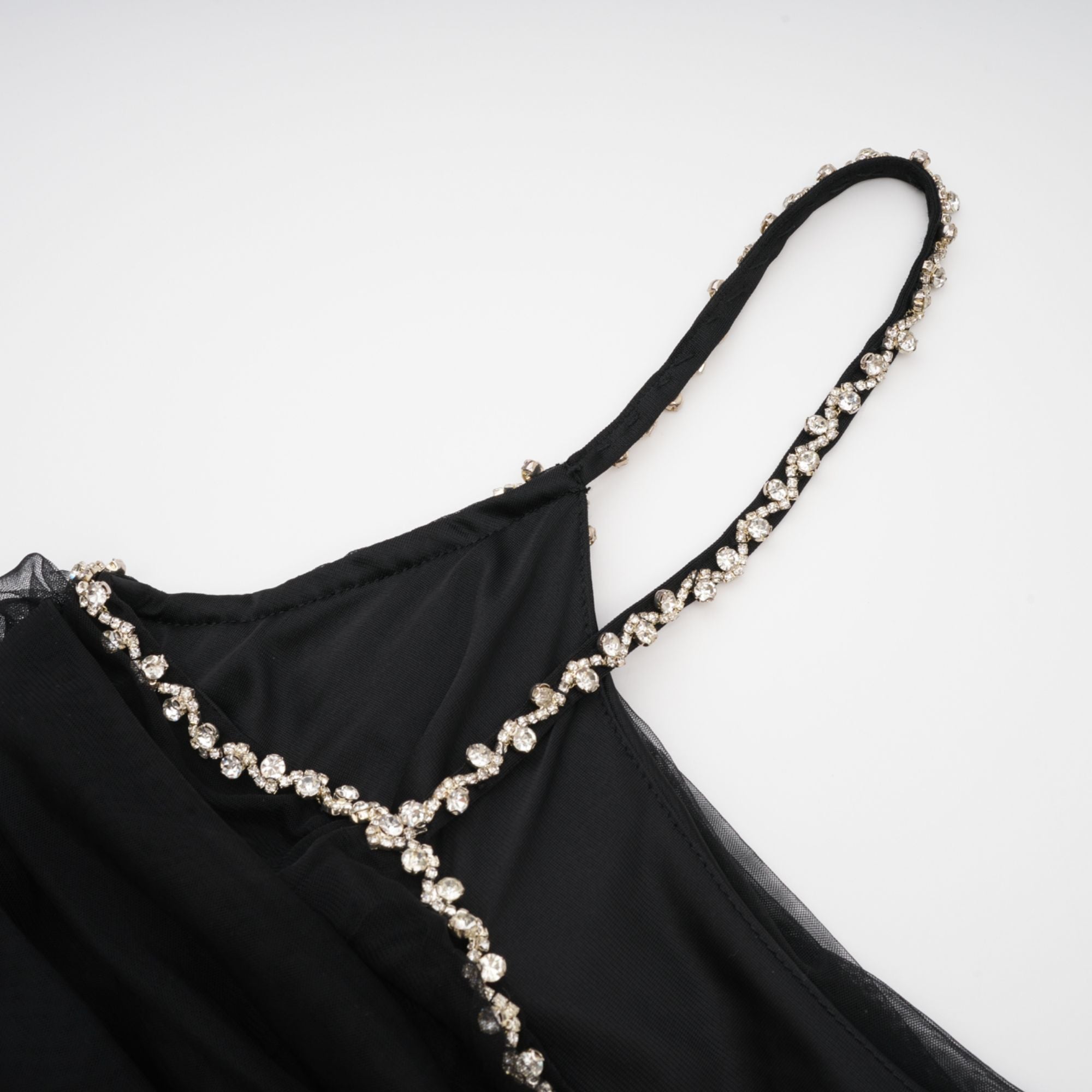 Μίνι Φόρεμα Από Τούλι Με Κέντημα Catriona