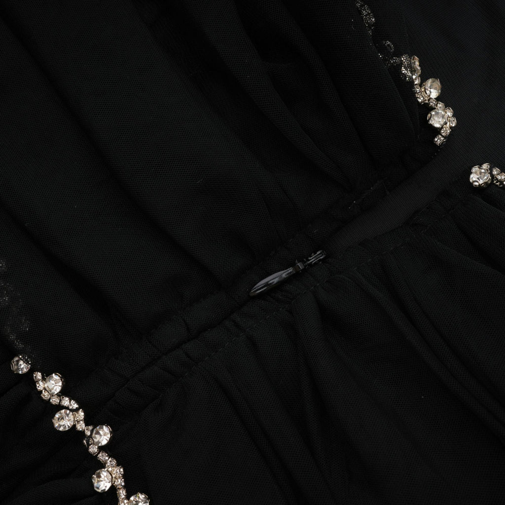 Μίνι Φόρεμα Από Τούλι Με Κέντημα Catriona