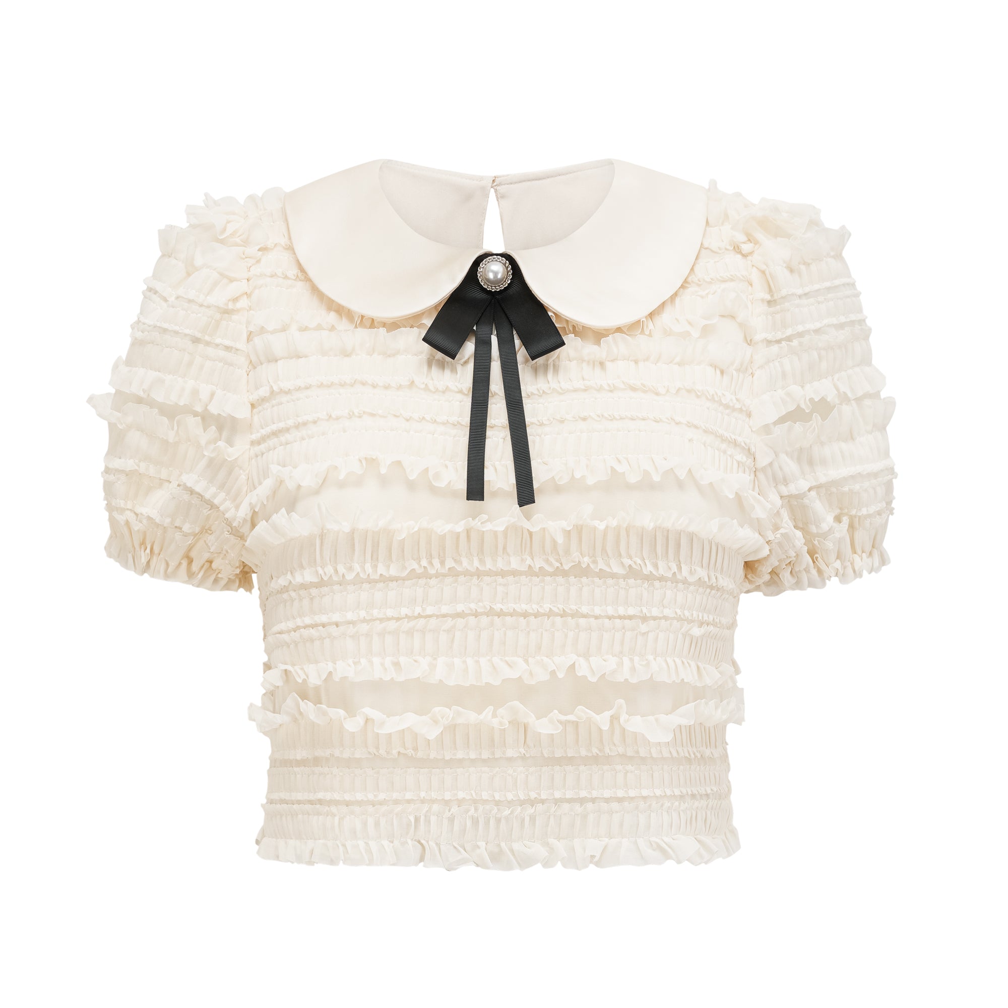 Σετ Ασορτί Μπλούζας Και Φούστας Leonida Με Βολάν