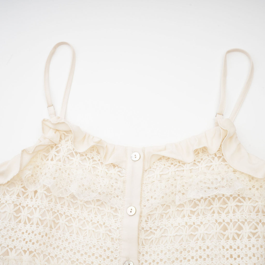 Μίνι Φόρεμα Aurelia Με Δαντέλα Και Βολάν Και Βολάν