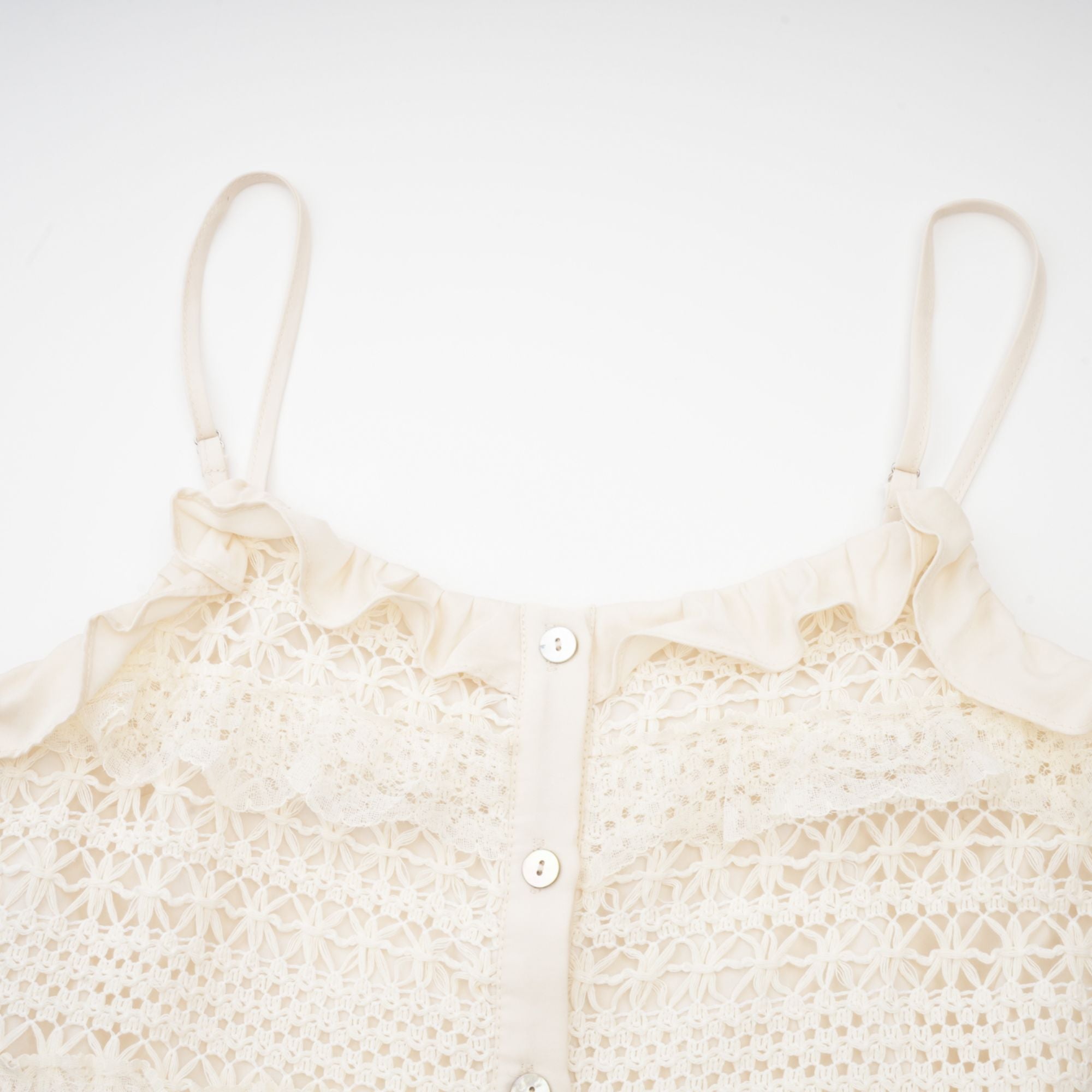 Μίνι Φόρεμα Aurelia Με Δαντέλα Και Βολάν Και Βολάν