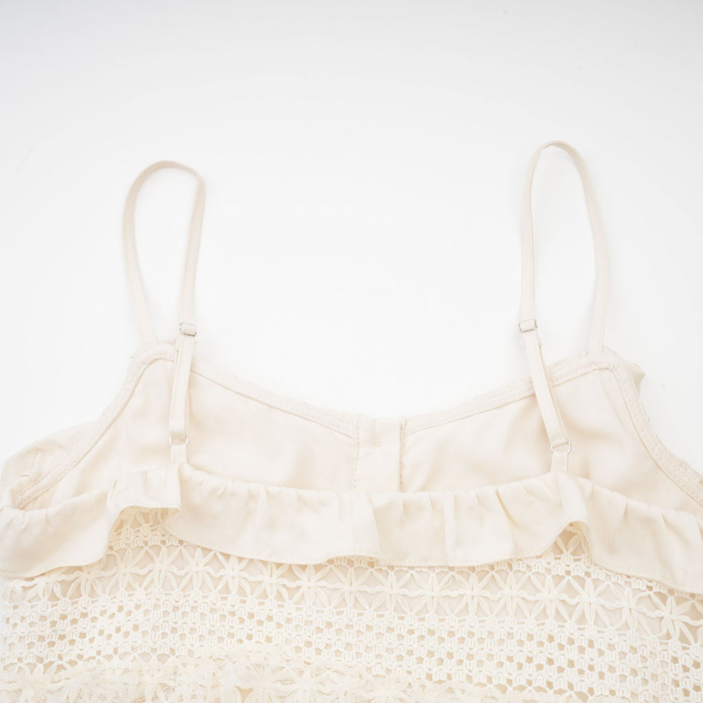 Μίνι Φόρεμα Aurelia Με Δαντέλα Και Βολάν Και Βολάν