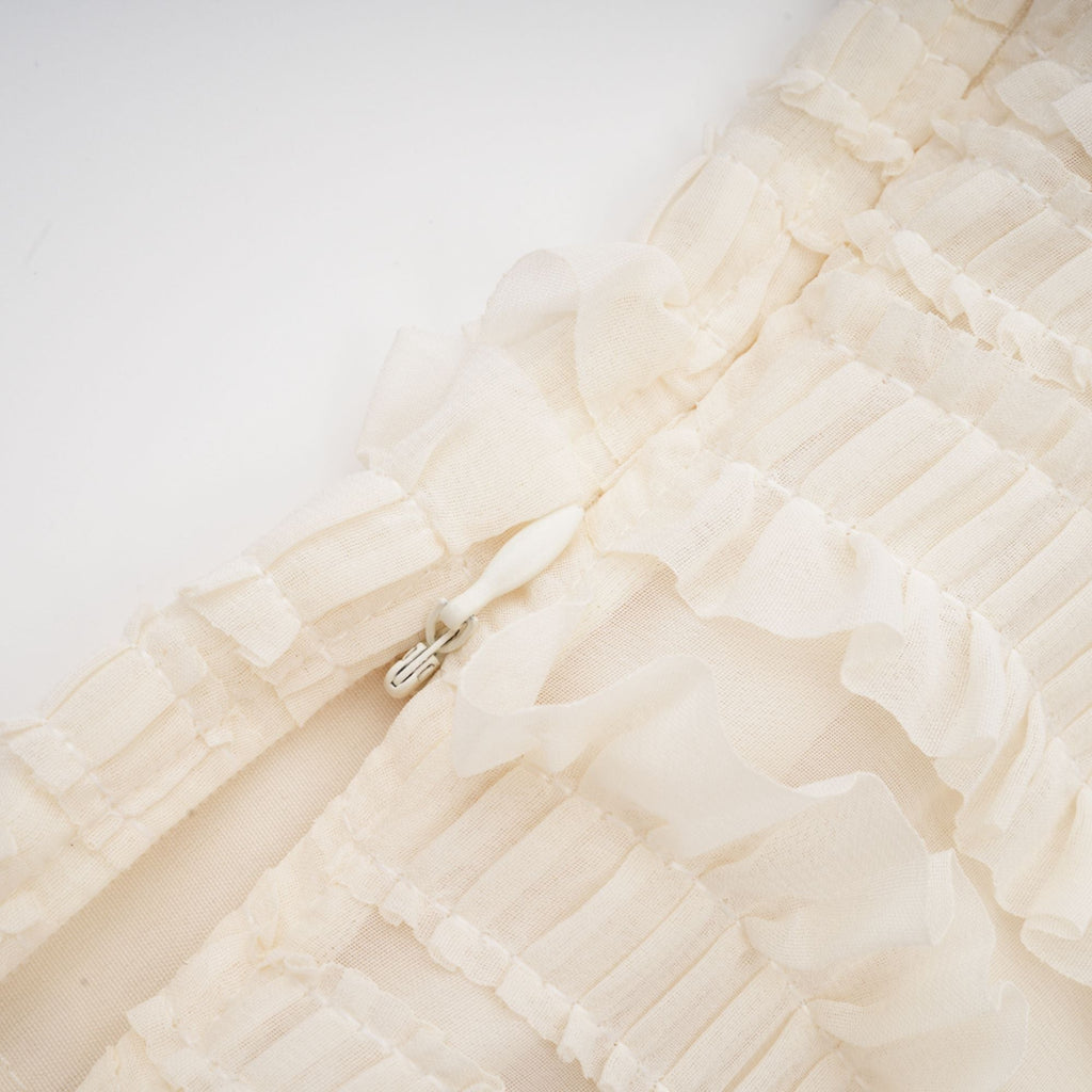 Σετ Ασορτί Μπλούζας Και Φούστας Leonida Με Βολάν