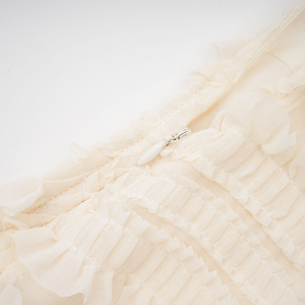 Σετ Ασορτί Μπλούζας Και Φούστας Leonida Με Βολάν