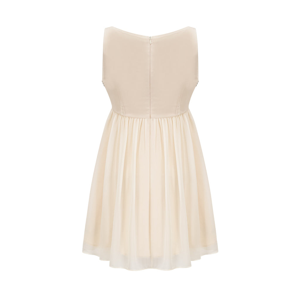 Φόρεμα Με V Λαιμόκοψη Και Στολίδια Roseline Crystal