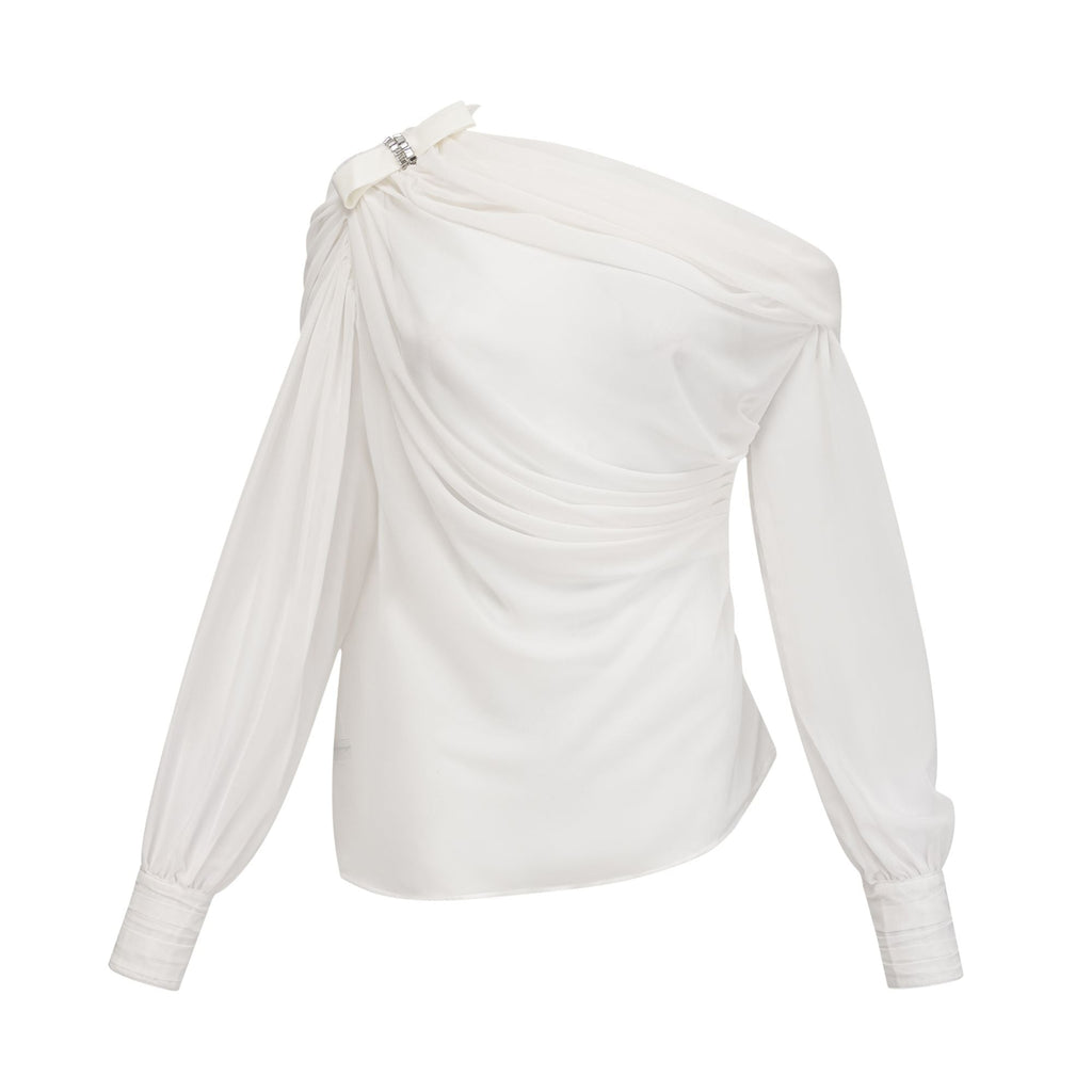 Σετ Μπλούζας Και Φούστας Andrea Από Ασύμμετρο Τούλι