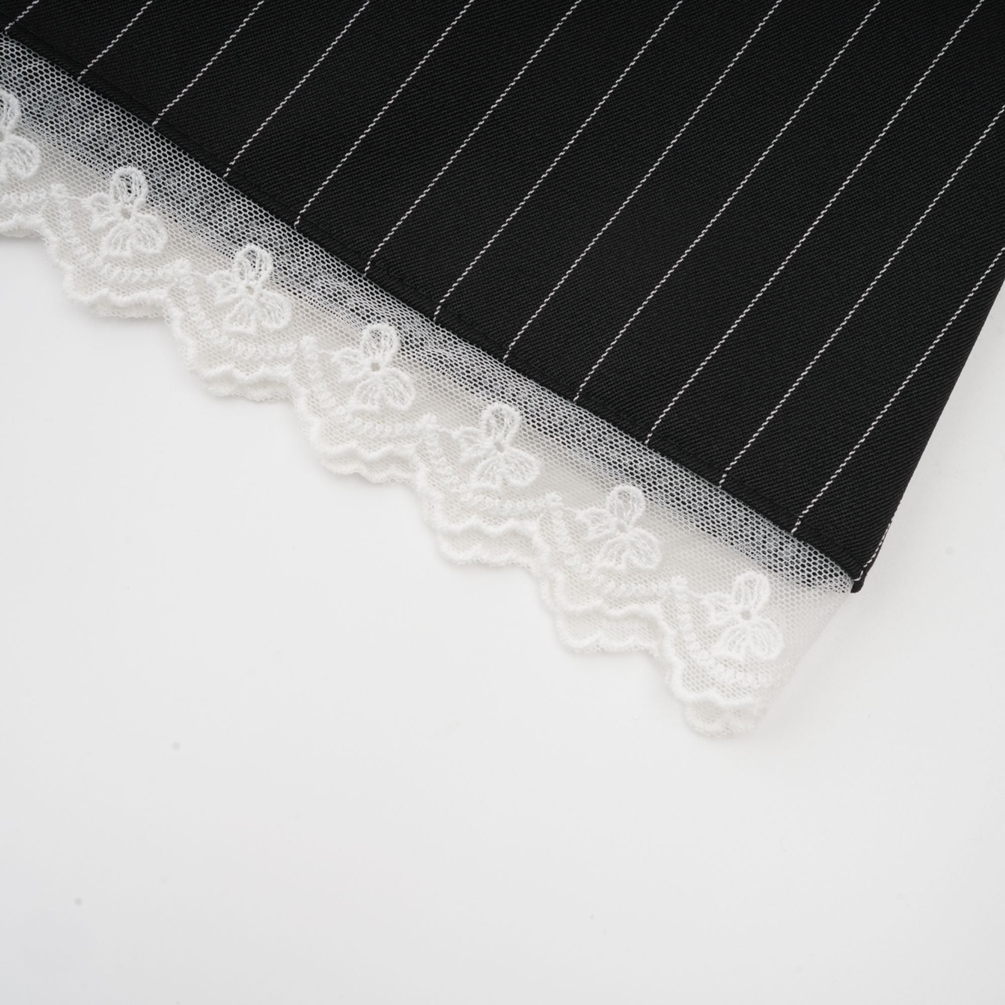 Φούστα Ariane Με Ρίγες Και Στάμπα Σε Γραμμή Α