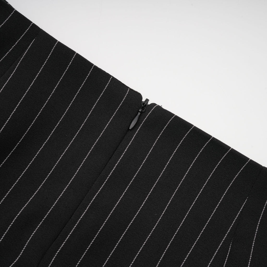 Φούστα Ariane Με Ρίγες Και Στάμπα Σε Γραμμή Α