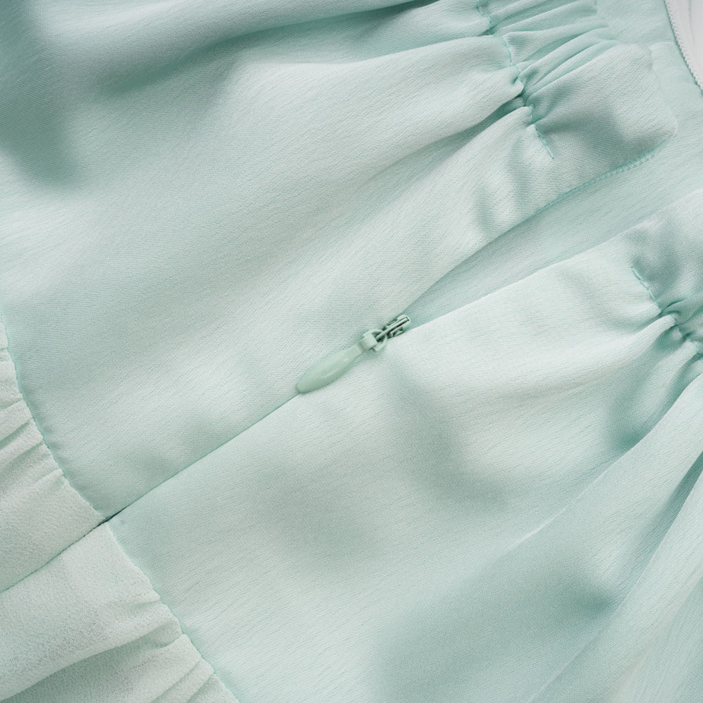 Φόρεμα Priscille Με Κρυστάλλους Και Έξω Ώμους