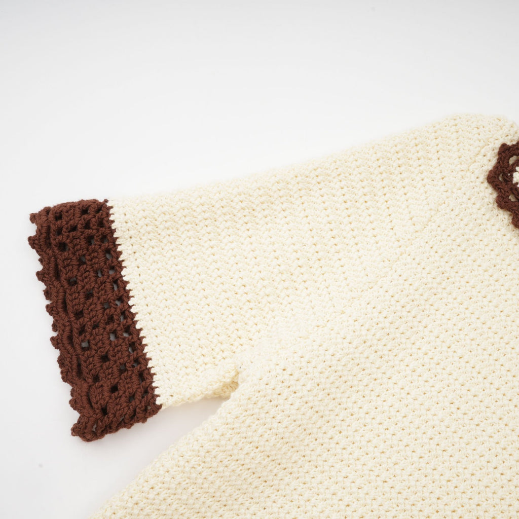 Μπλουζάκι Με Ανοιχτό Βελονάκι Désirée