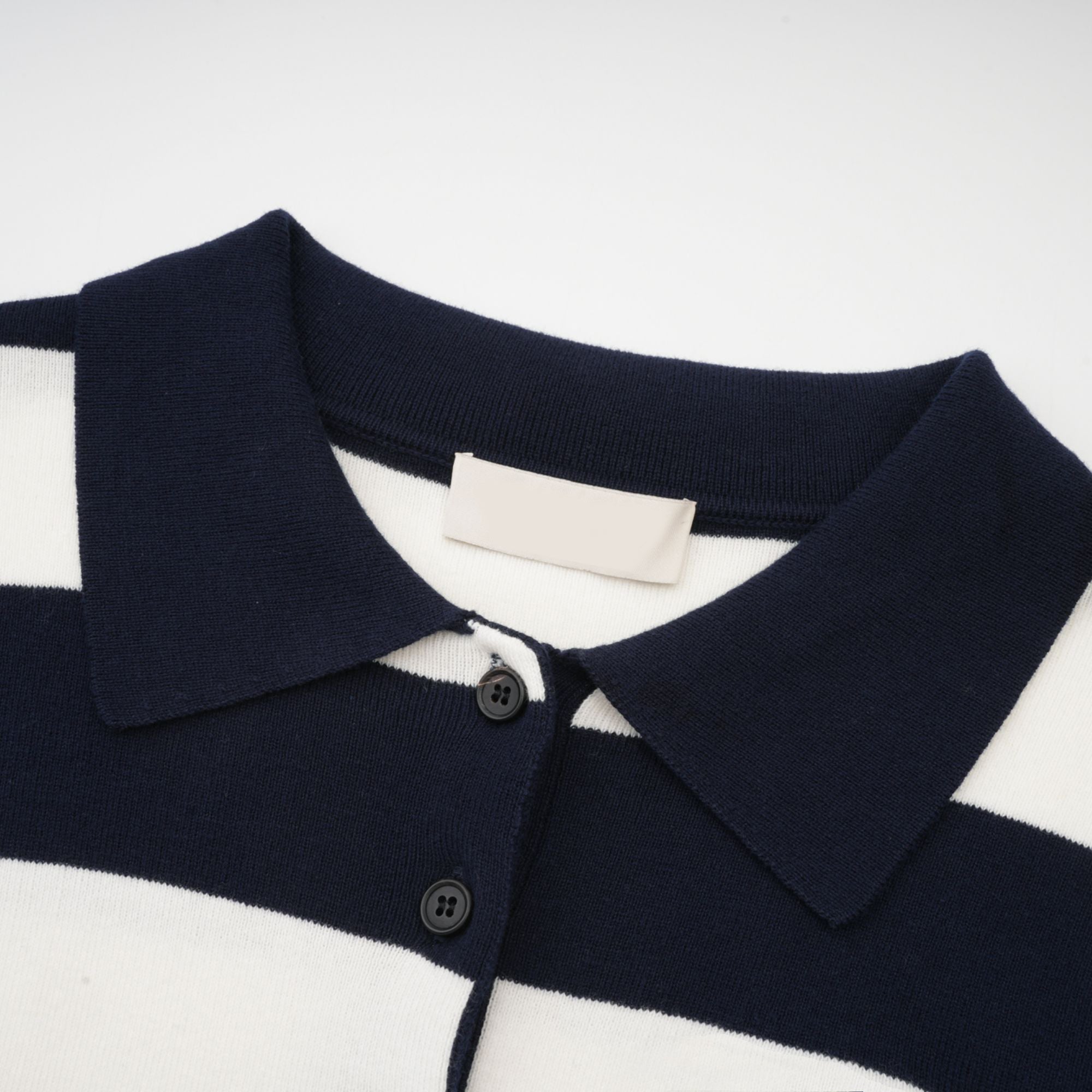 Adèle Color Block Ριγέ Πουκάμισο Πόλο