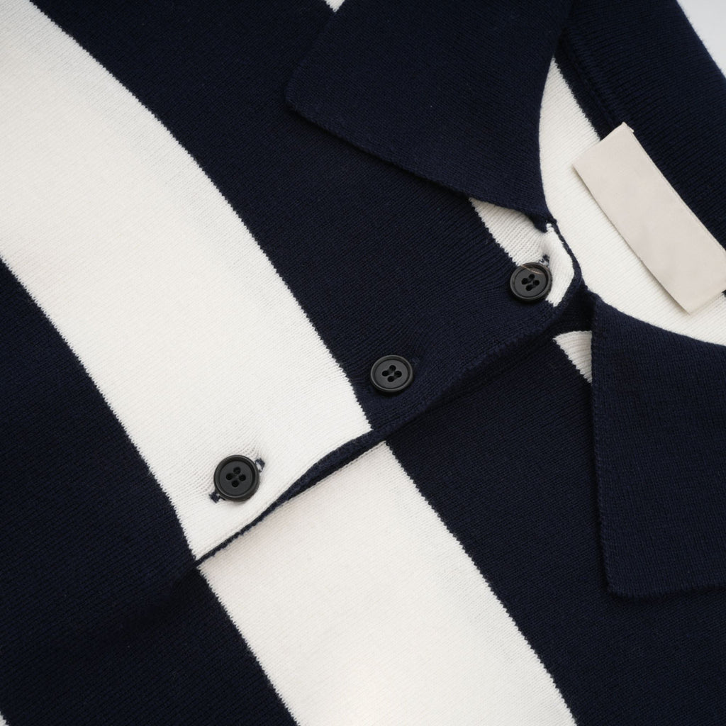 Adèle Color Block Ριγέ Πουκάμισο Πόλο