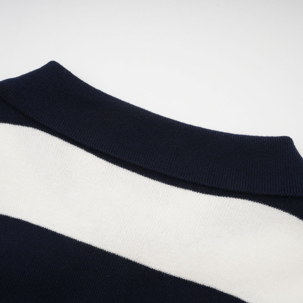 Adèle Color Block Ριγέ Πουκάμισο Πόλο