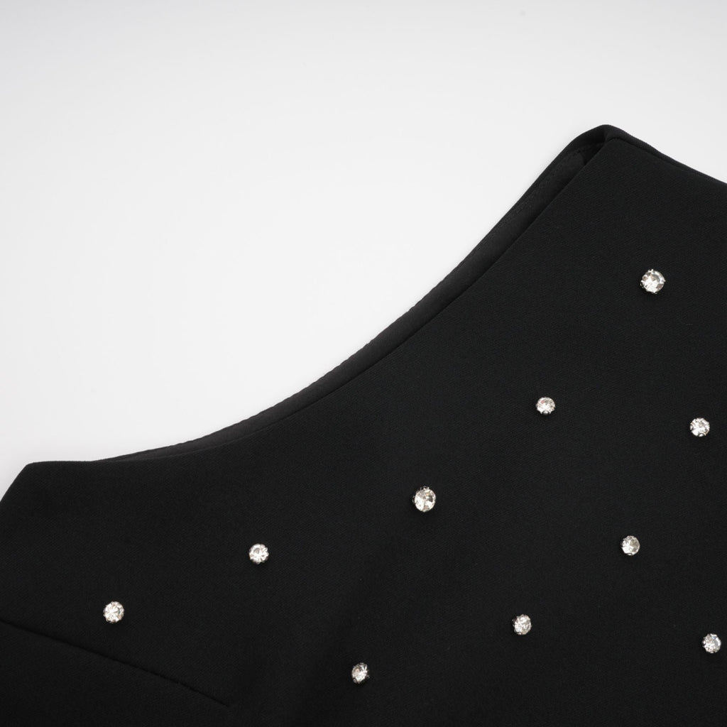 Μίνι Φόρεμα Σε Γραμμή Α Με Κέντημα Κρυστάλλων Penélope