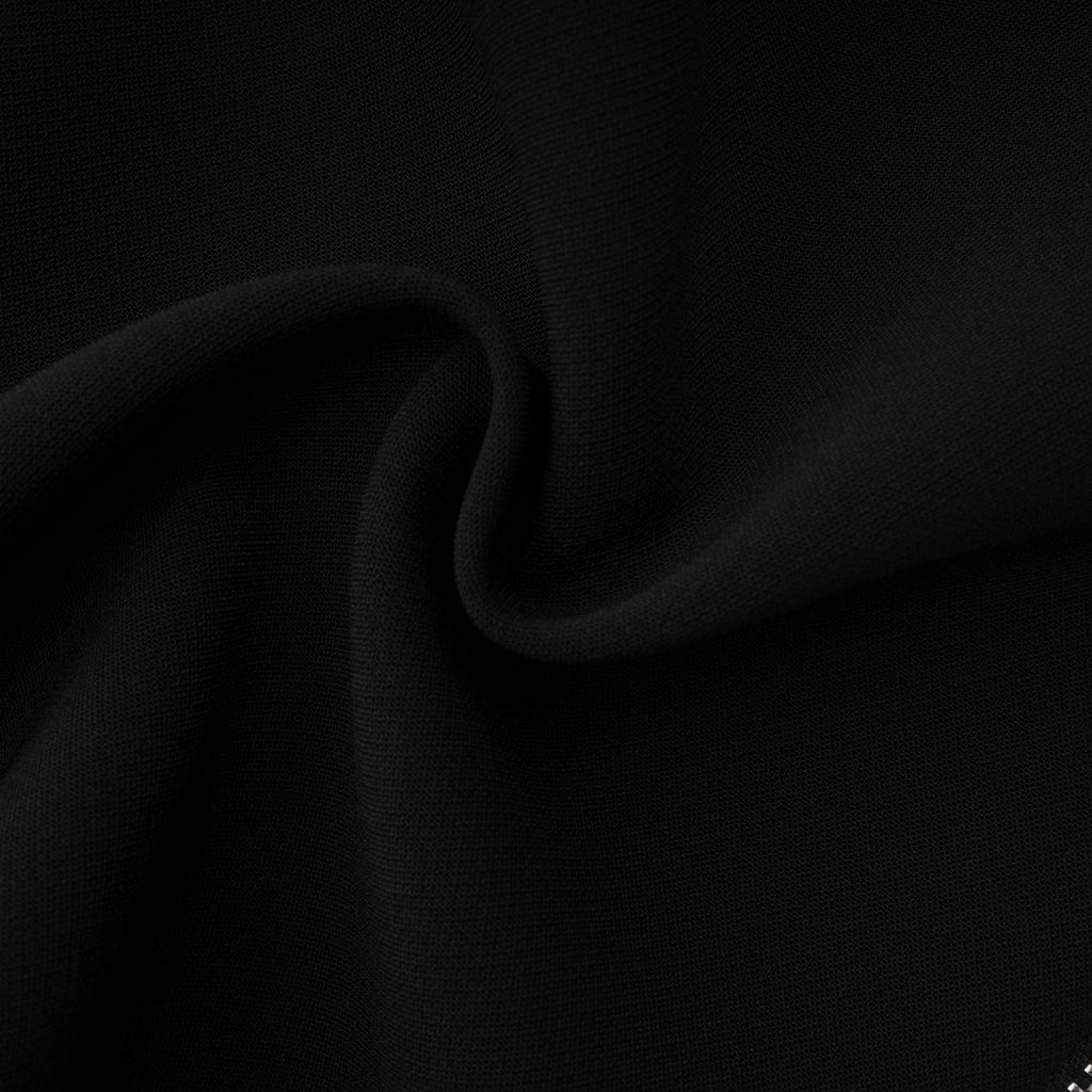 Σετ Ασορτί Μπλούζας Και Σορτς Με Κέντημα Flora Σε Μαύρο Χρώμα