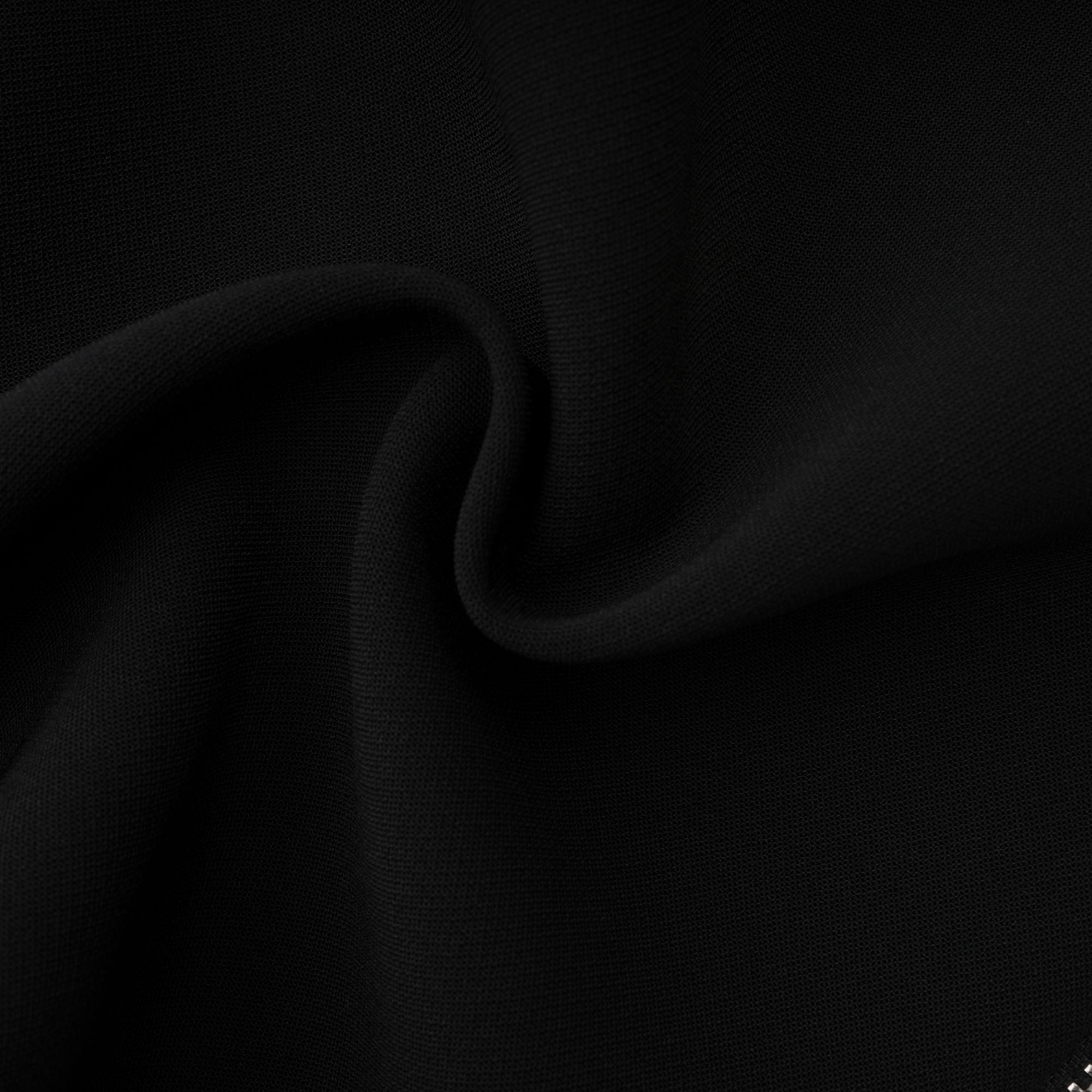 Σετ Ασορτί Μπλούζας Και Σορτς Με Κέντημα Flora Σε Μαύρο Χρώμα