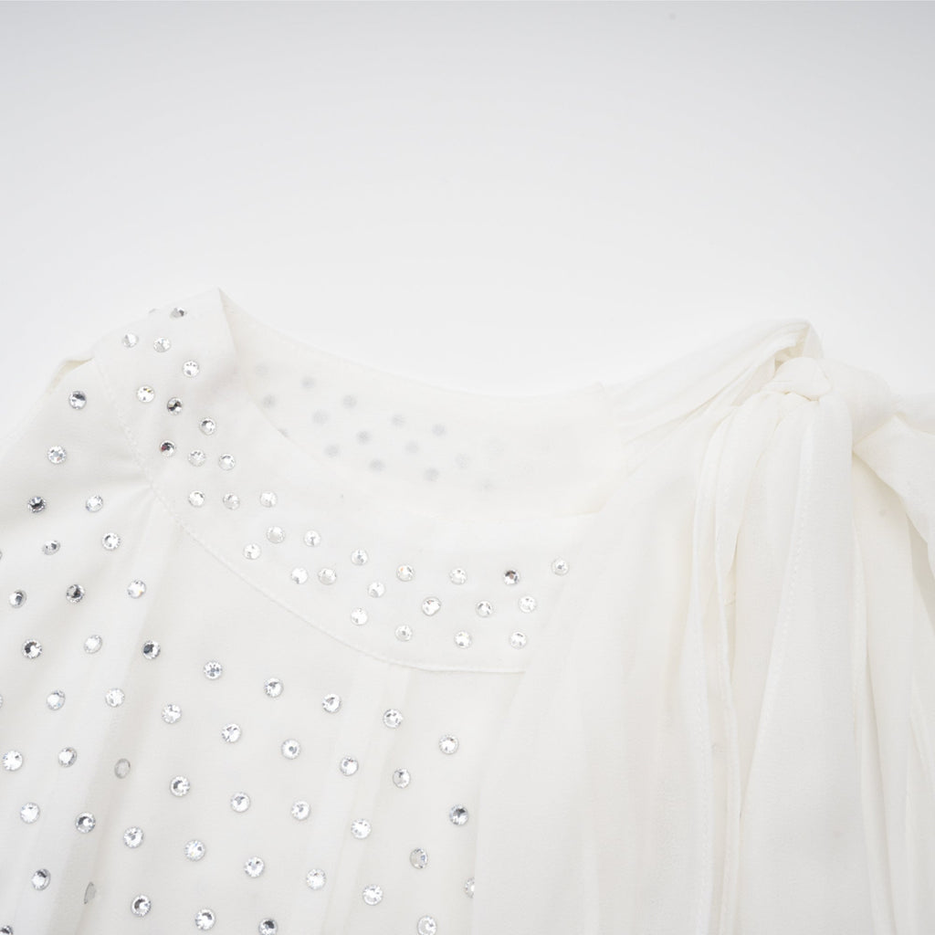 Μίντι Φόρεμα Nalita Κρυστάλλινο Κεντητό