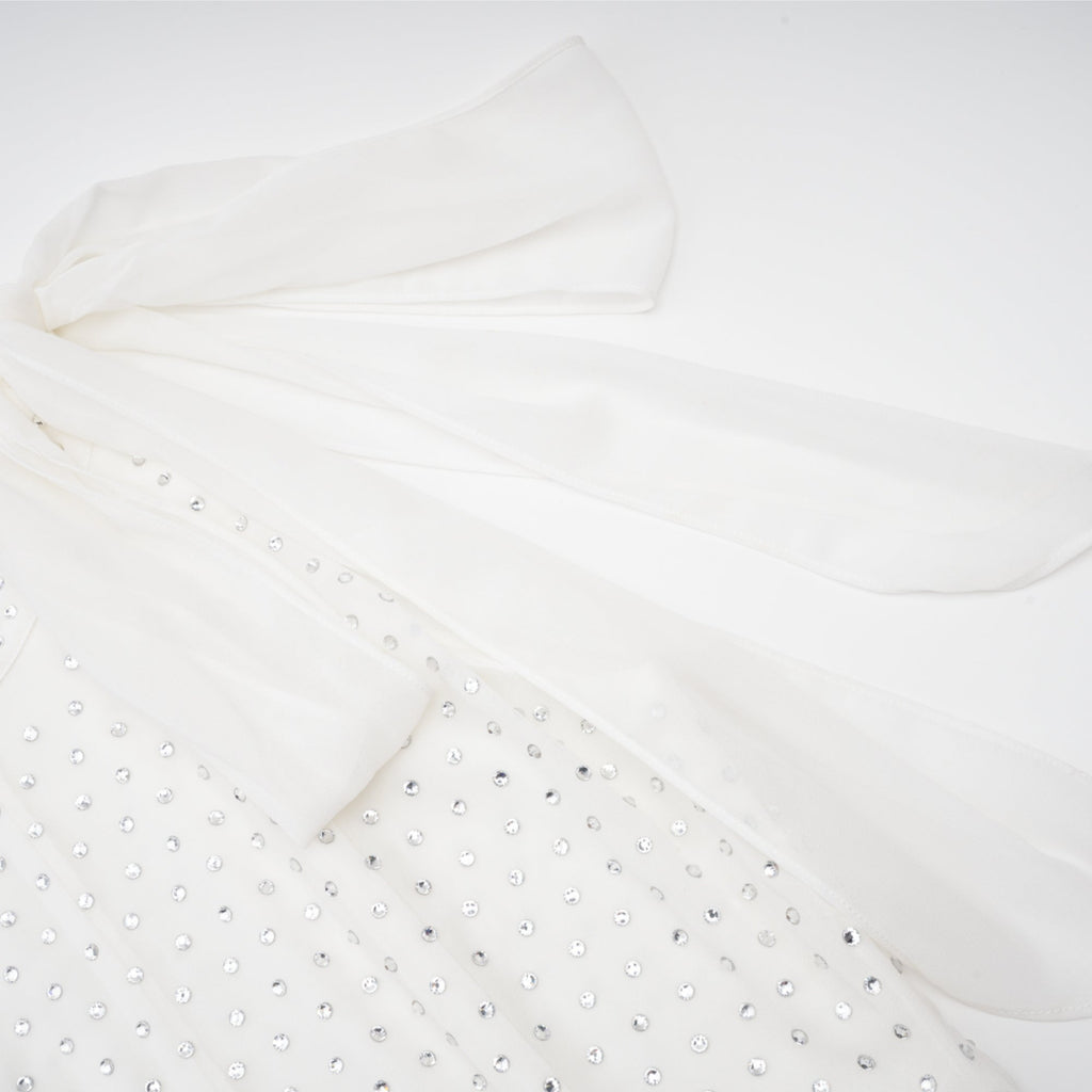 Μίντι Φόρεμα Nalita Κρυστάλλινο Κεντητό