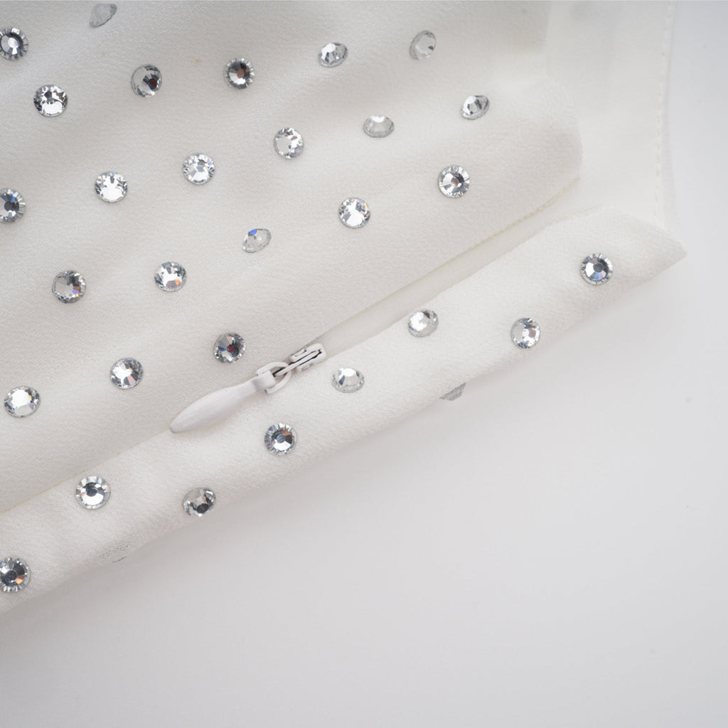 Μίντι Φόρεμα Nalita Κρυστάλλινο Κεντητό