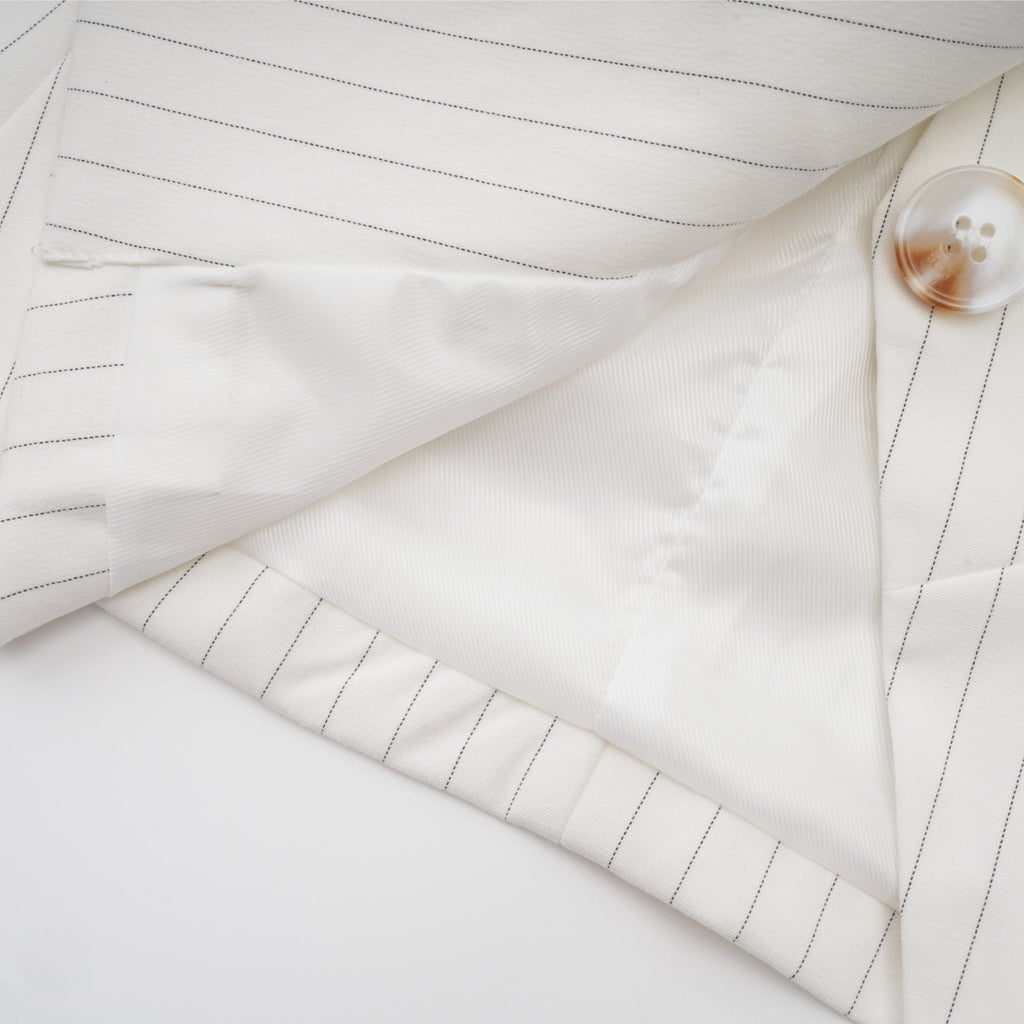 Σετ Ασορτί Τζάκετ Και Σορτς Με Ριγέ Σχέδιο Leola