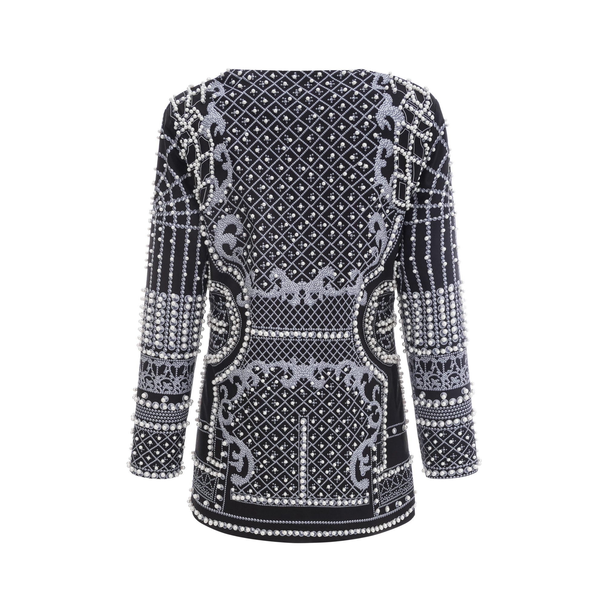 Φόρεμα Με V Λαιμόκοψη Και Μοτίβο Catherine