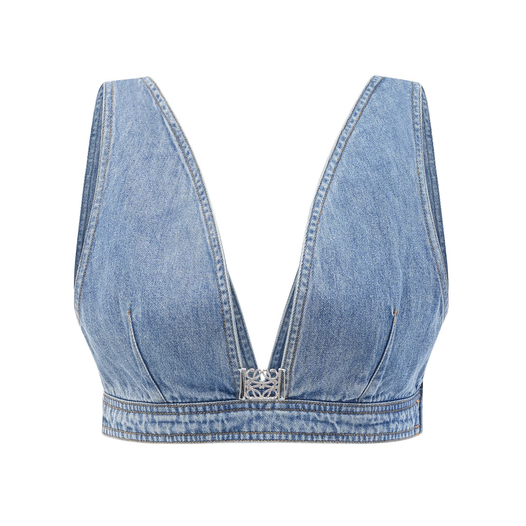 Σετ Ασορτί Τοπ Και Φούστας Από Τζιν Lorraine