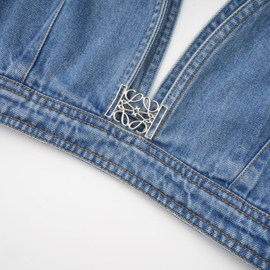 Σετ Ασορτί Τοπ Και Φούστας Από Τζιν Lorraine