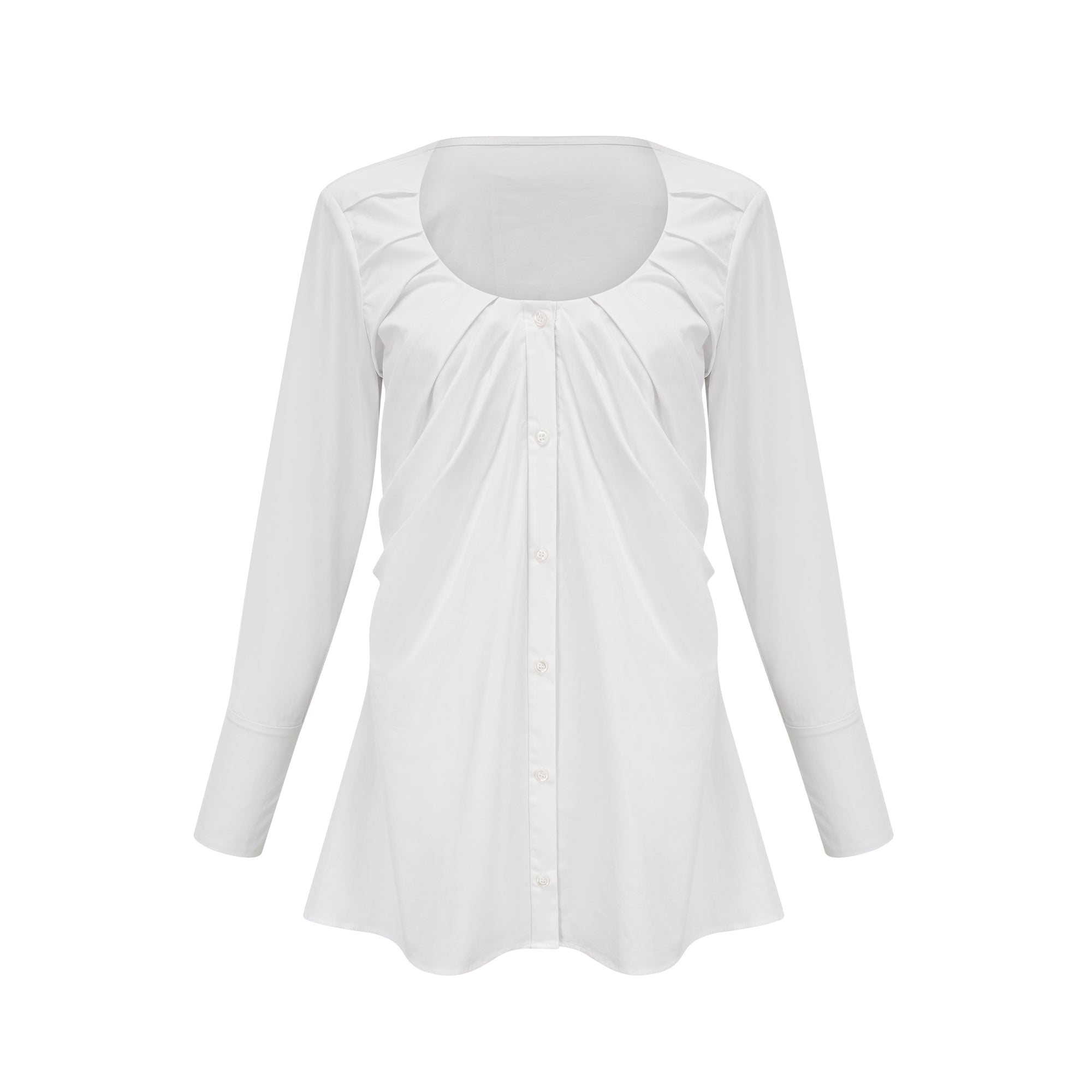 Φόρεμα-Πουκάμισο Με Πτυχώσεις Dina