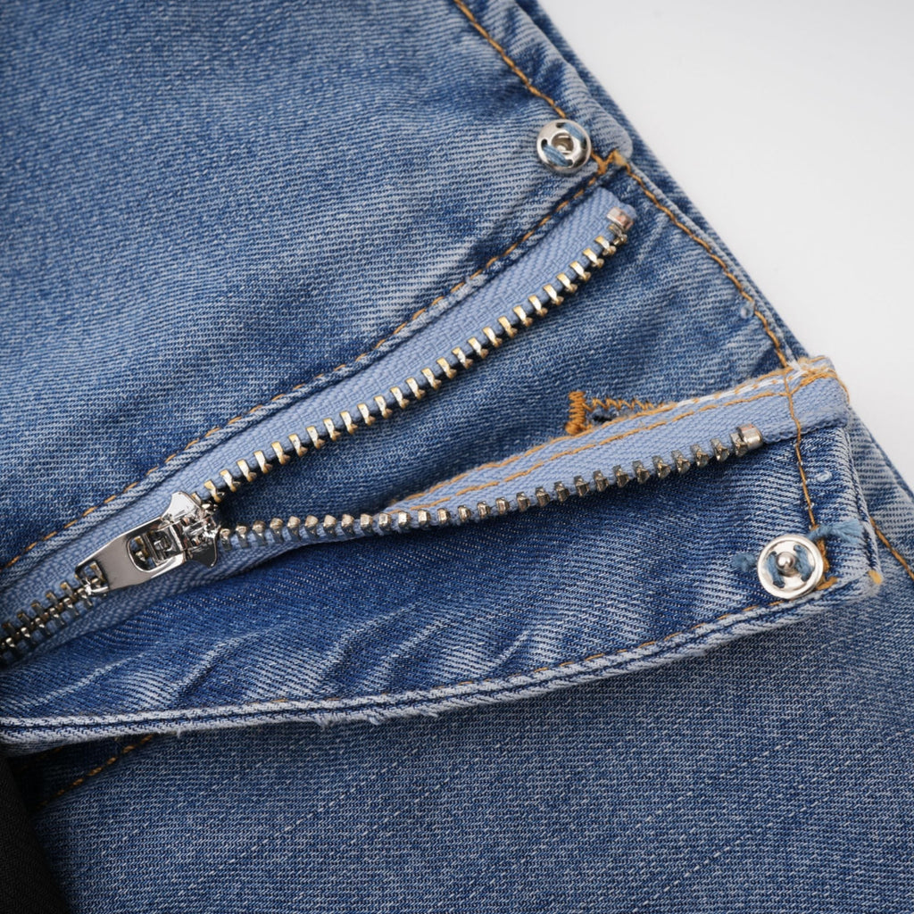 Σετ Ασορτί Μπλούζας Και Φούστας Από Τζιν Με Επένδυση Nala Jersey