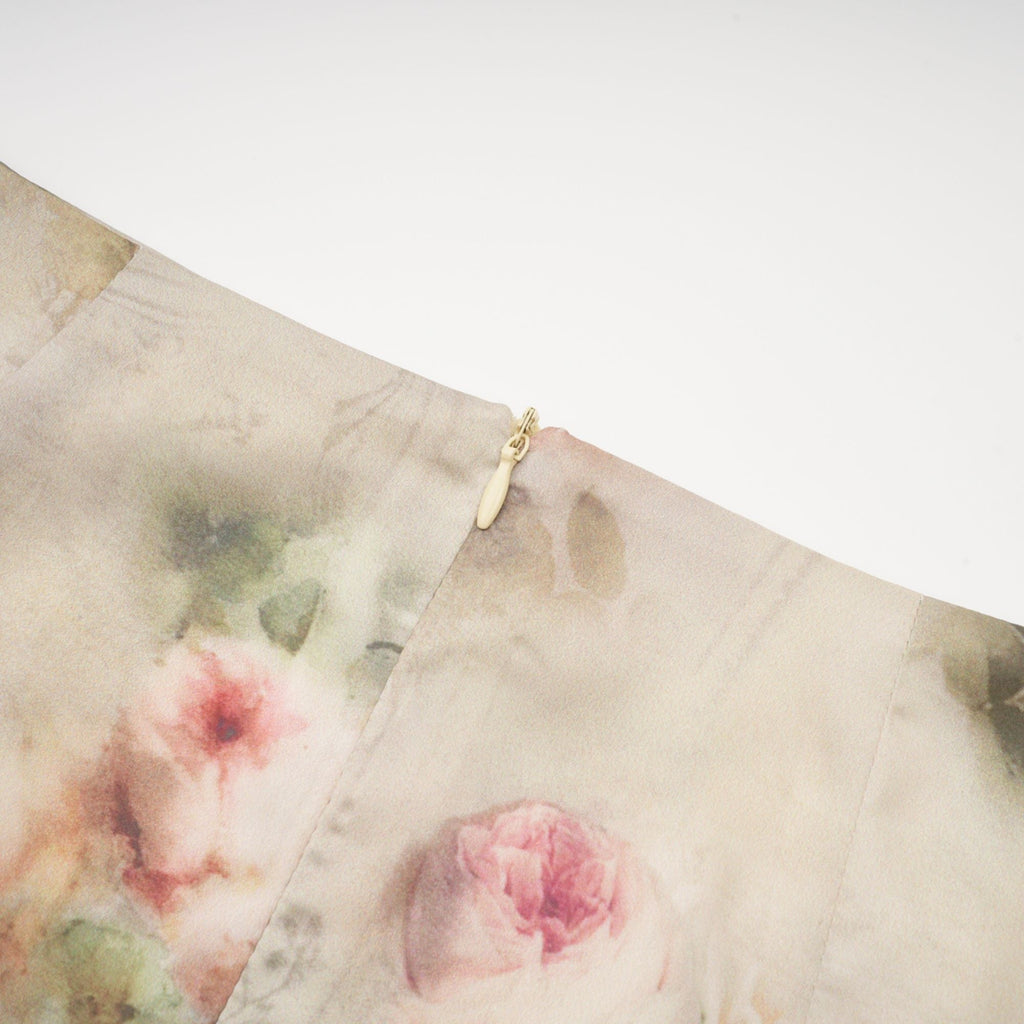 Σετ Ασορτί Μπλούζας Και Φούστας Με Φλοράλ Σχέδια Viviane