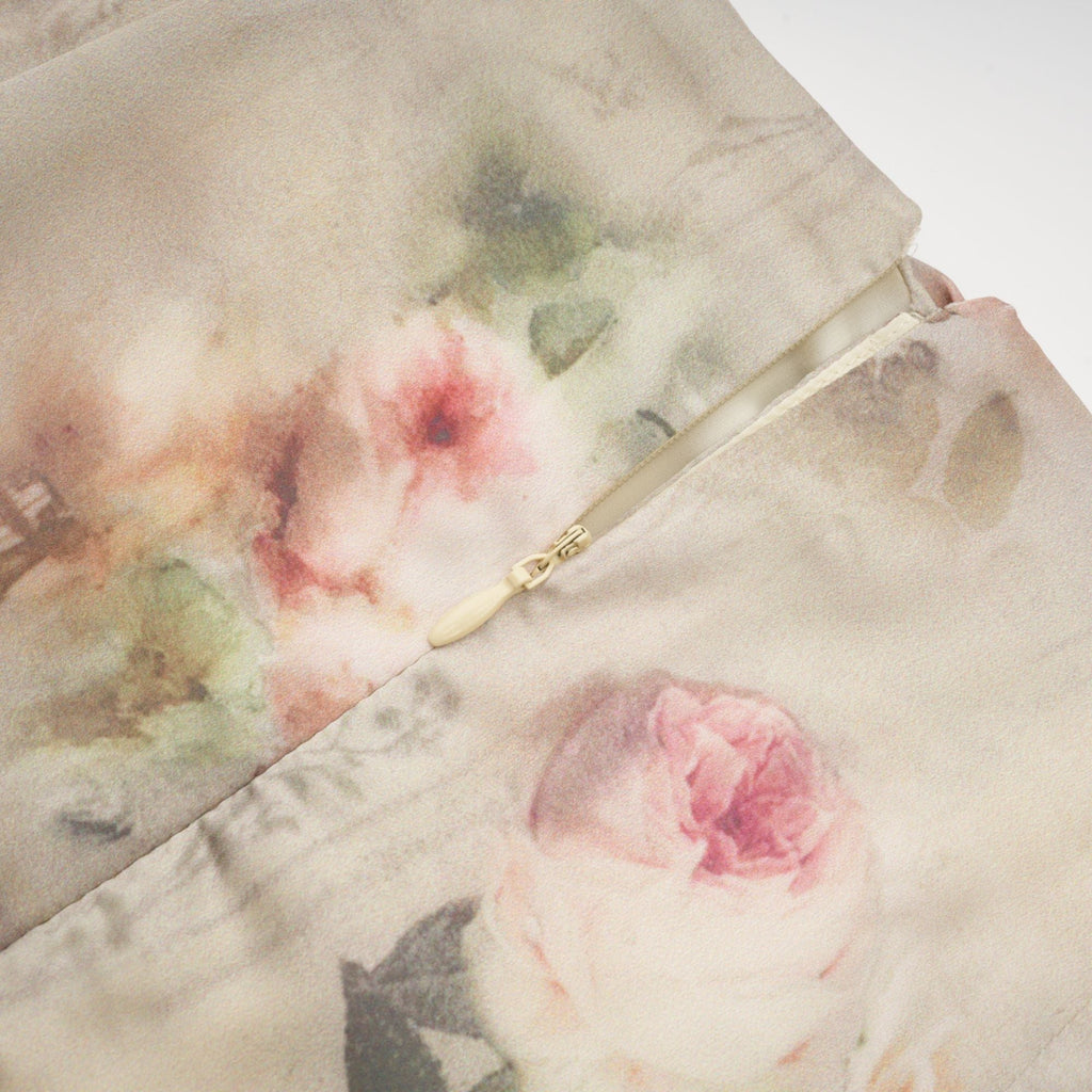 Σετ Ασορτί Μπλούζας Και Φούστας Με Φλοράλ Σχέδια Viviane