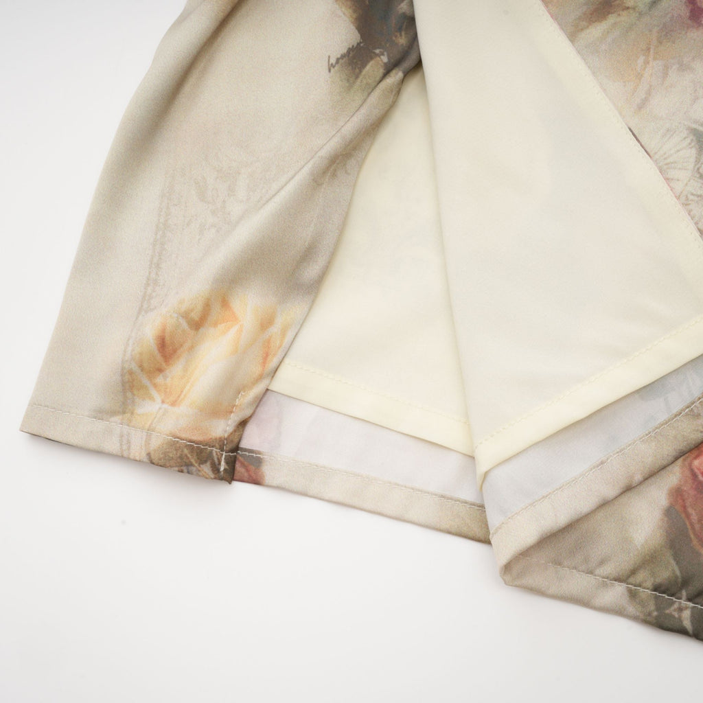 Σετ Ασορτί Μπλούζας Και Φούστας Με Φλοράλ Σχέδια Viviane