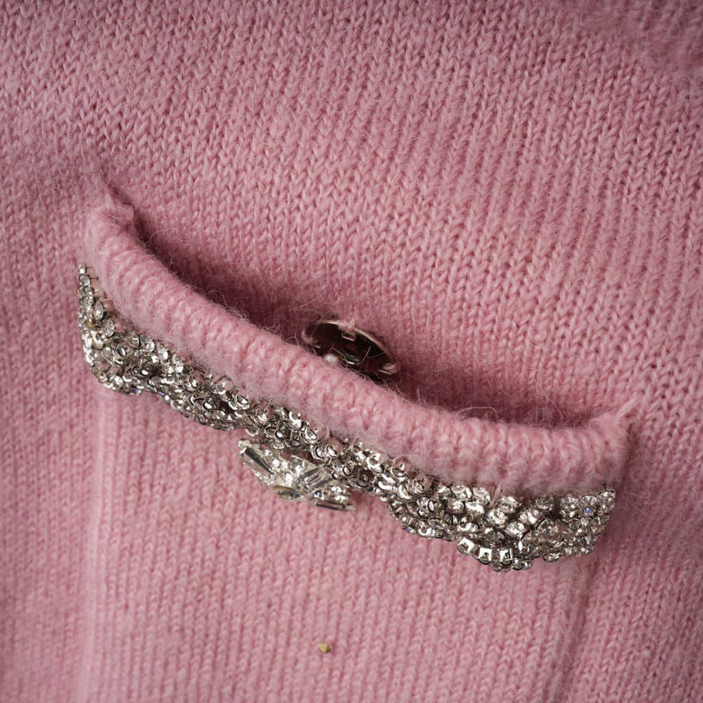 Σετ Συνδυασμού Σακακιού Και Φούστας Με Κέντημα Renée Pink