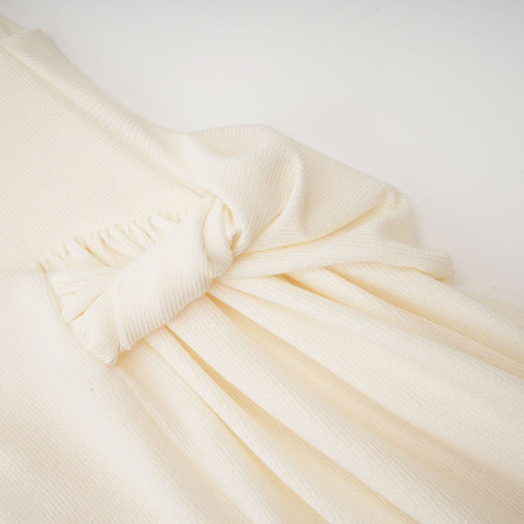 Φόρεμα Lanetta Με Πλεκτό Ζέρσεϊ Και Φαρδύ Μάξι Φόρεμα