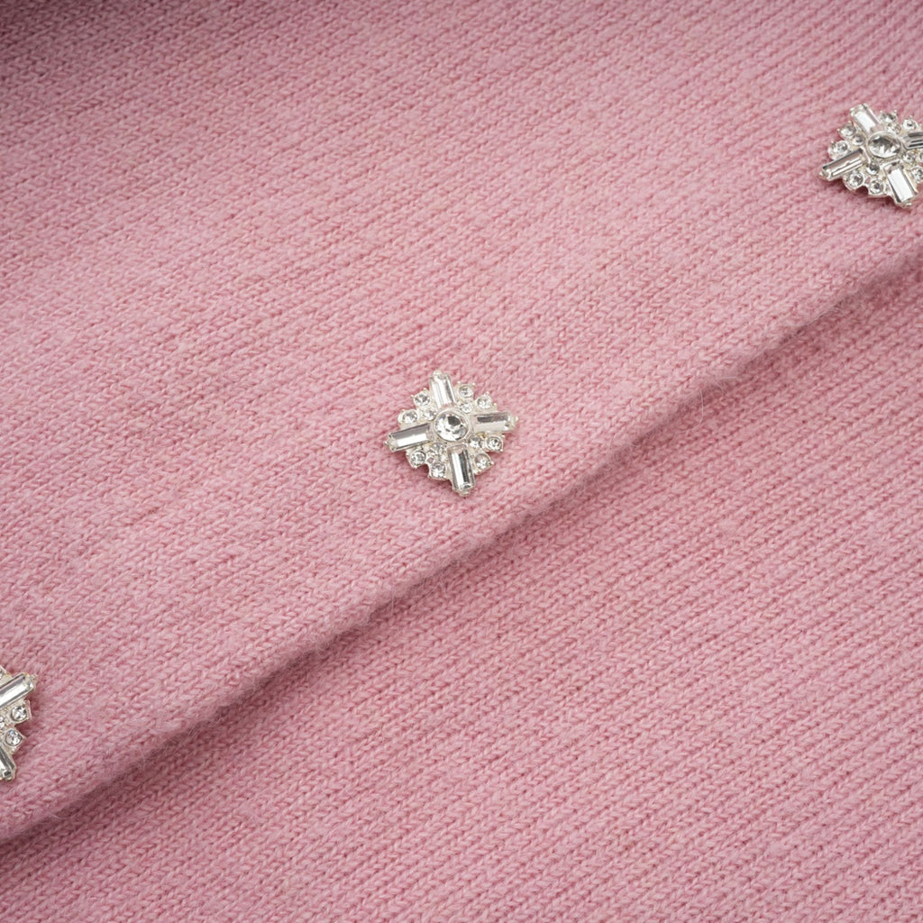 Σετ Συνδυασμού Σακακιού Και Φούστας Με Κέντημα Renée Pink